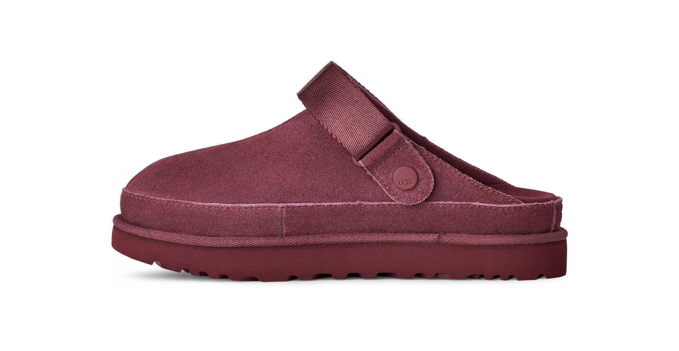 UGG Clogs Unisex W GOLDENSTAR CLOG Huisslippers, plateauschoen, mule met draaibare hielriem