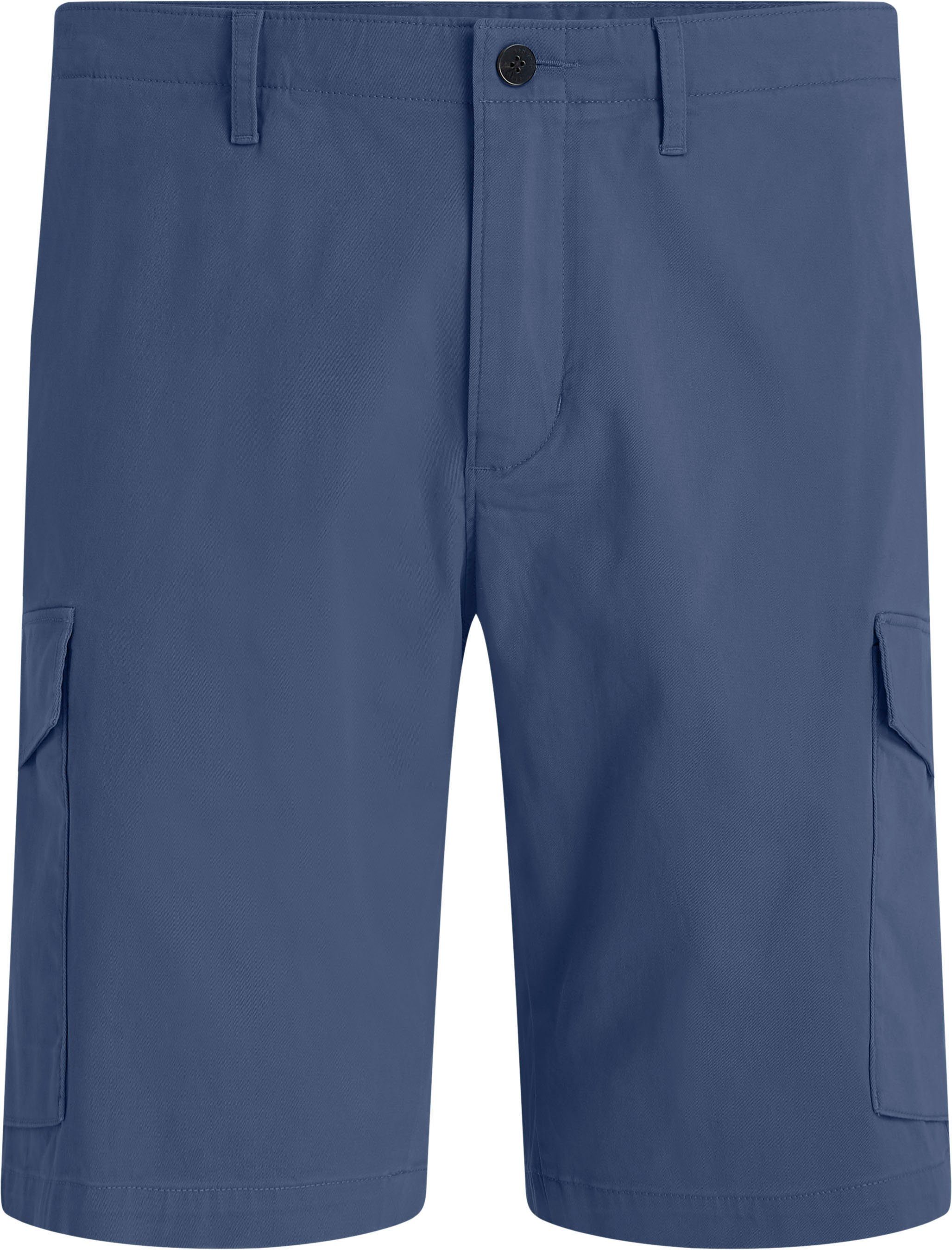 Tommy Hilfiger Cargoshort HARLEM CARGO 1985 in een eenvoudig ontwerp heren korte broeken maat 30 blauw