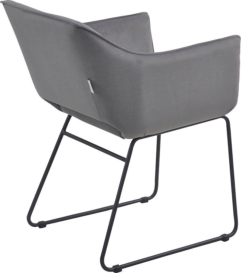 TOM TAILOR HOME Kuipstoel T-VELVET ARMCHAIR (set, 2 stuks)