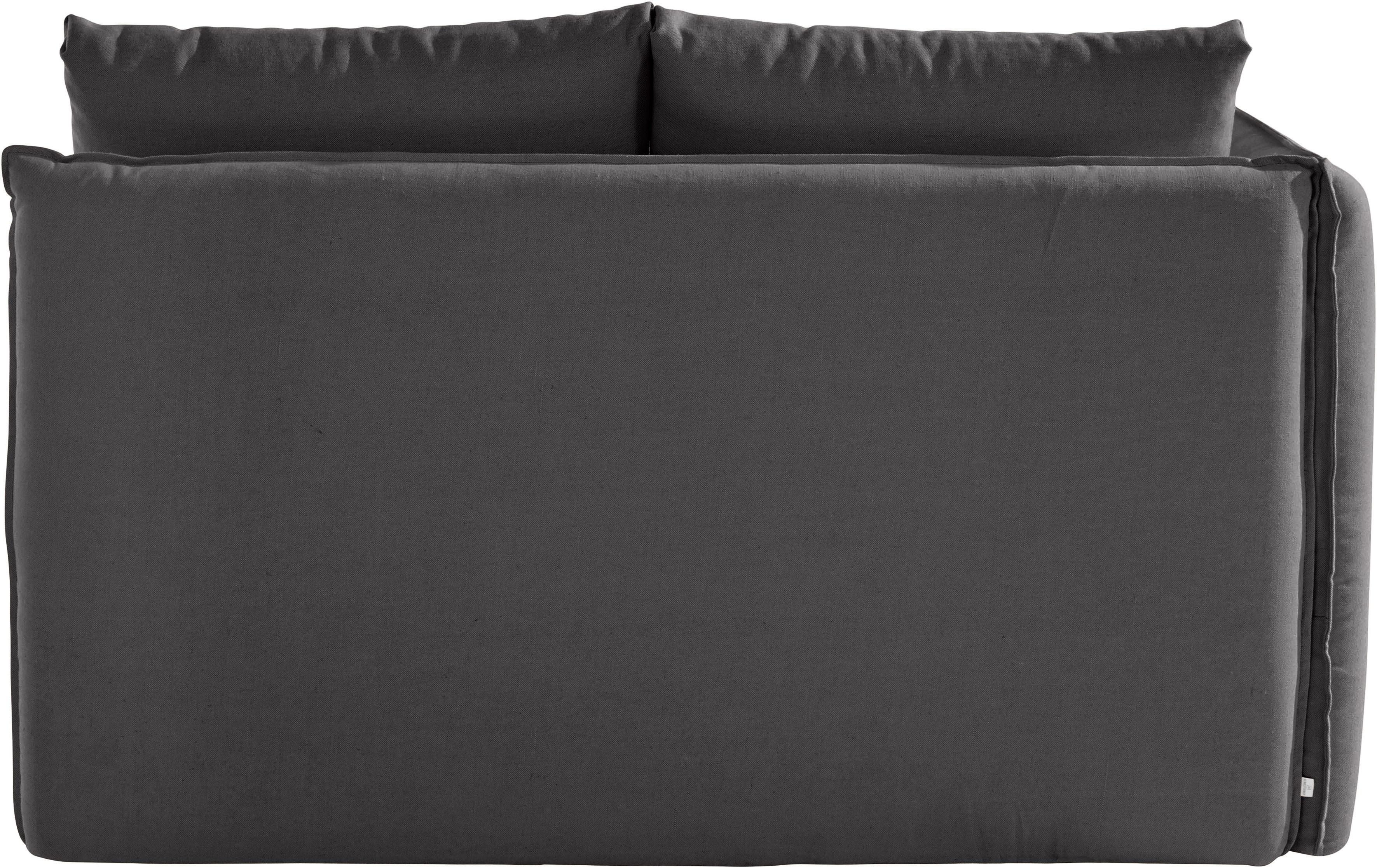 andas Ottomane Nöre korte lounge-module - zelf samenstellen, breedte 138 cm, diepte 128 cm