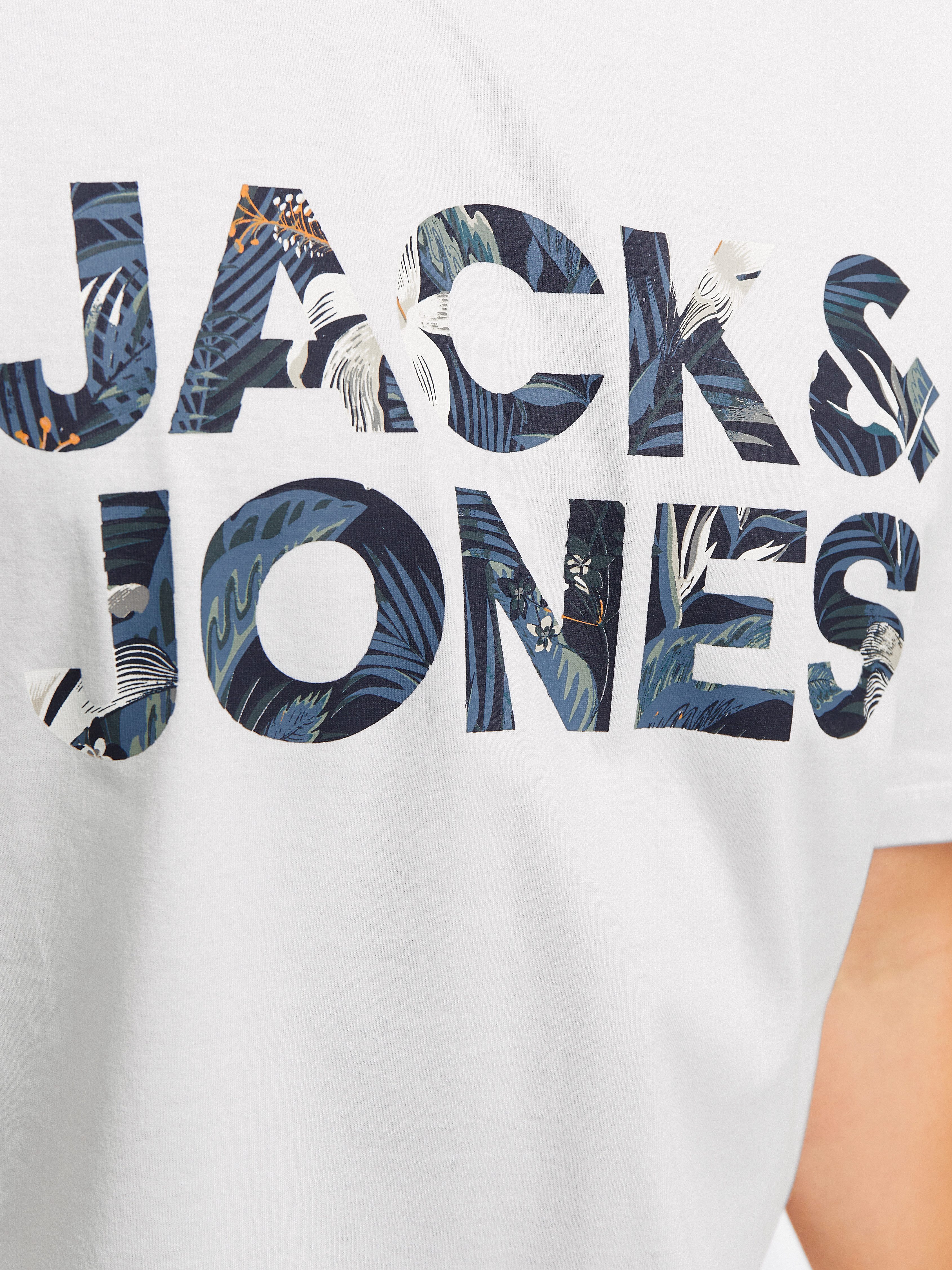 Jack & Jones Shirt met ronde hals JJEBRYAN CORP LOGO TEE SS O-NECK NOOS