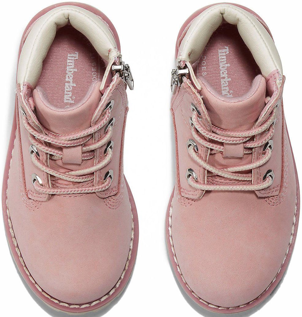 Timberland Veterschoenen POKEY PINE MID LACE UP WITH ZIP BOOT Winterlaarzen, veterschoenen, winterschoenen