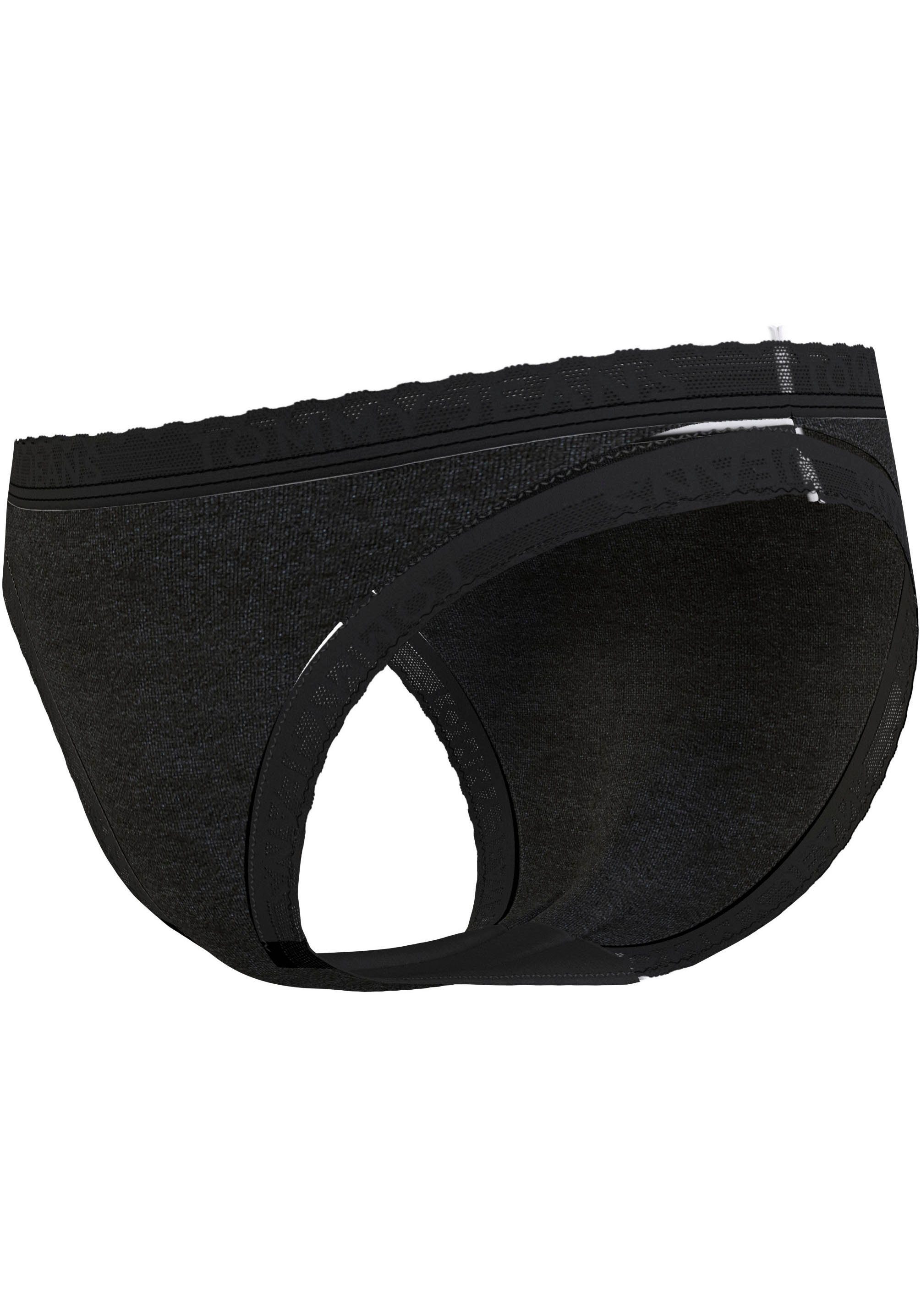 Tommy Hilfiger Underwear Bikinibroekje 3P HW BIKINI (EXT SIZES) met tommy jeans logo-elastische afwerkingen (3 stuks)