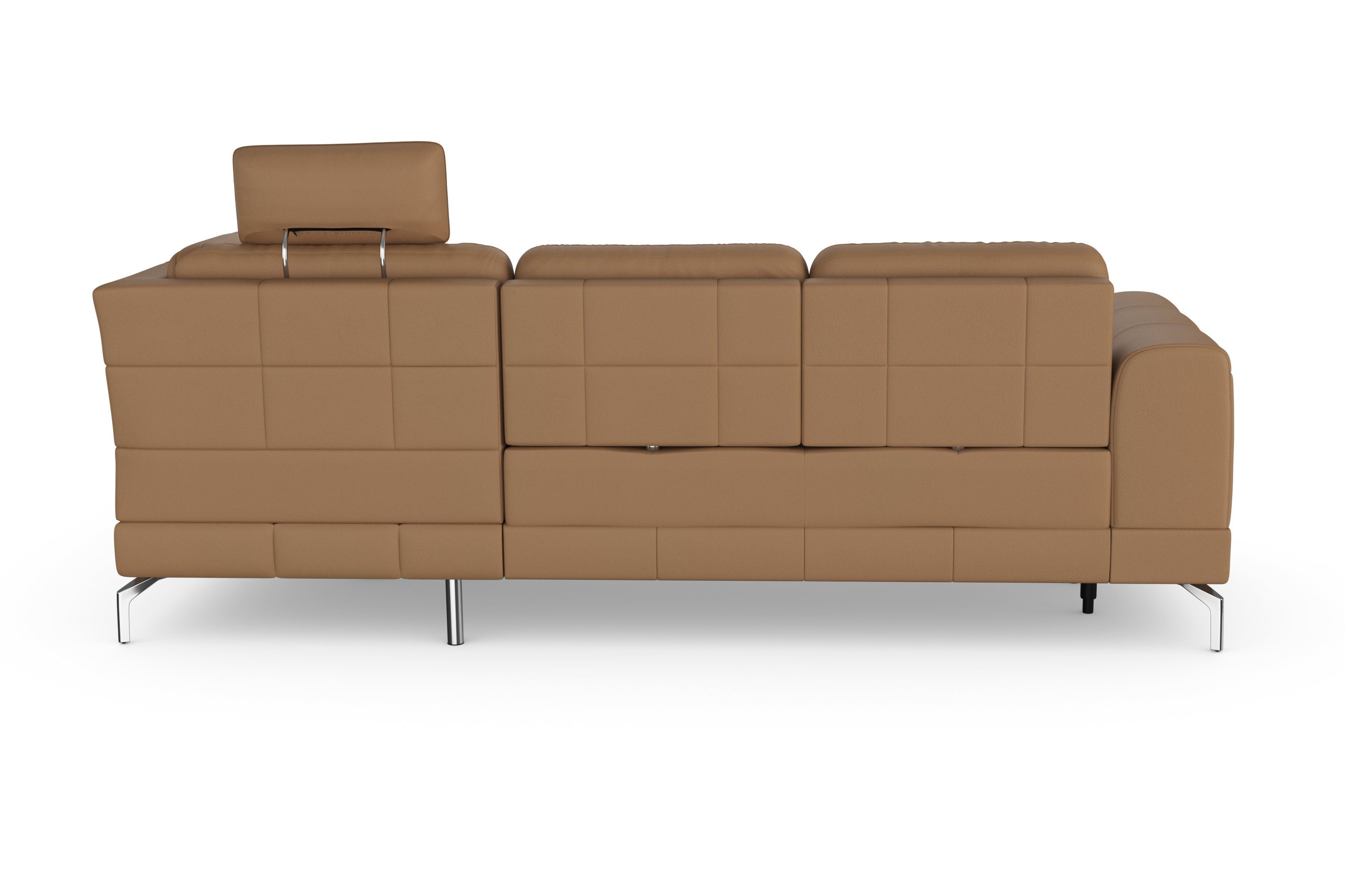 sit&more Hoekbank Bendigo L-vorm inclusief zitdiepteverstelling, bodemvrijheid 15 cm, in 2 pootkleuren