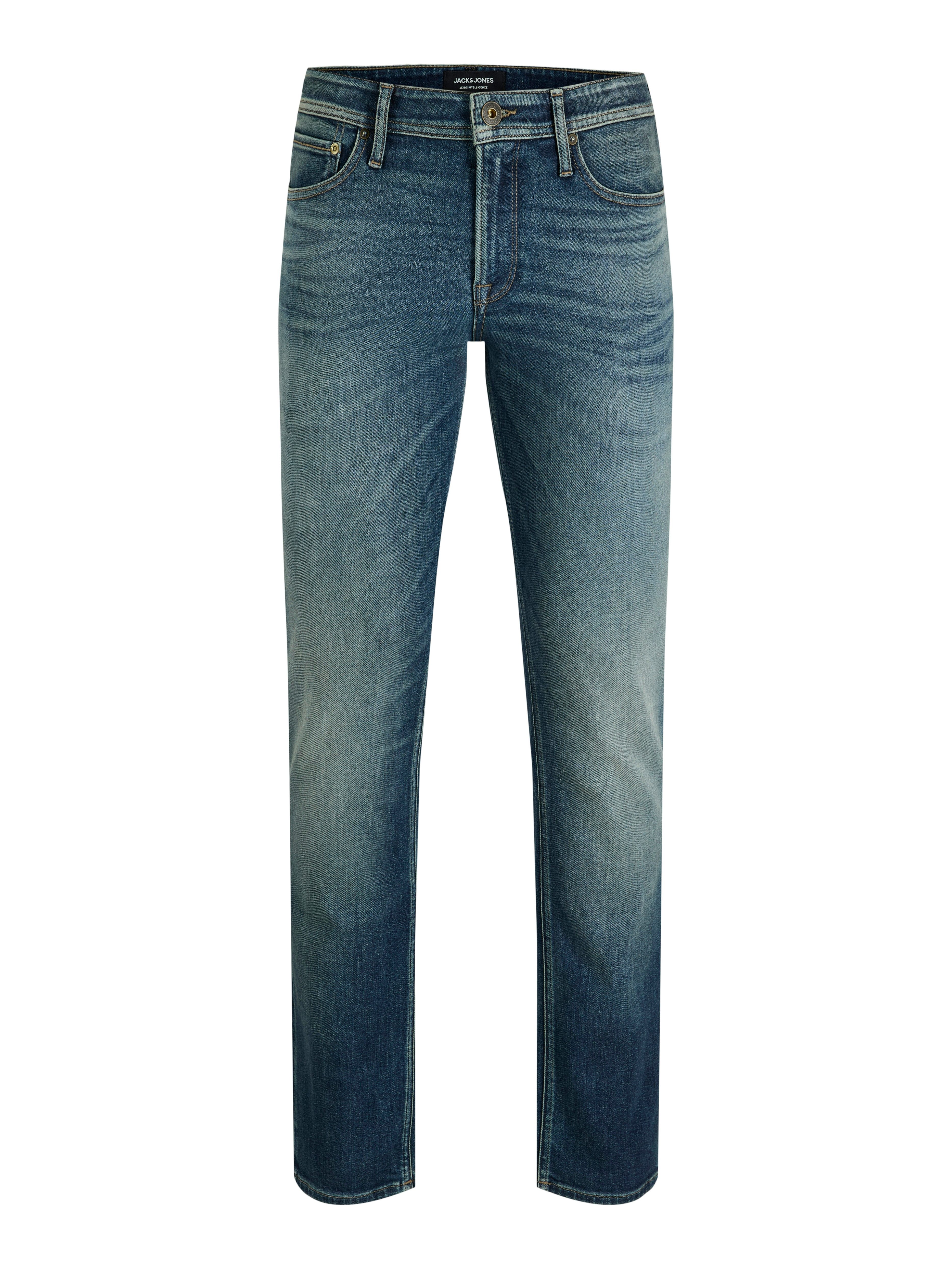 Jack & Jones Regular fit jeans JJICLARK met used-look en stretch voor dagelijks gebruik