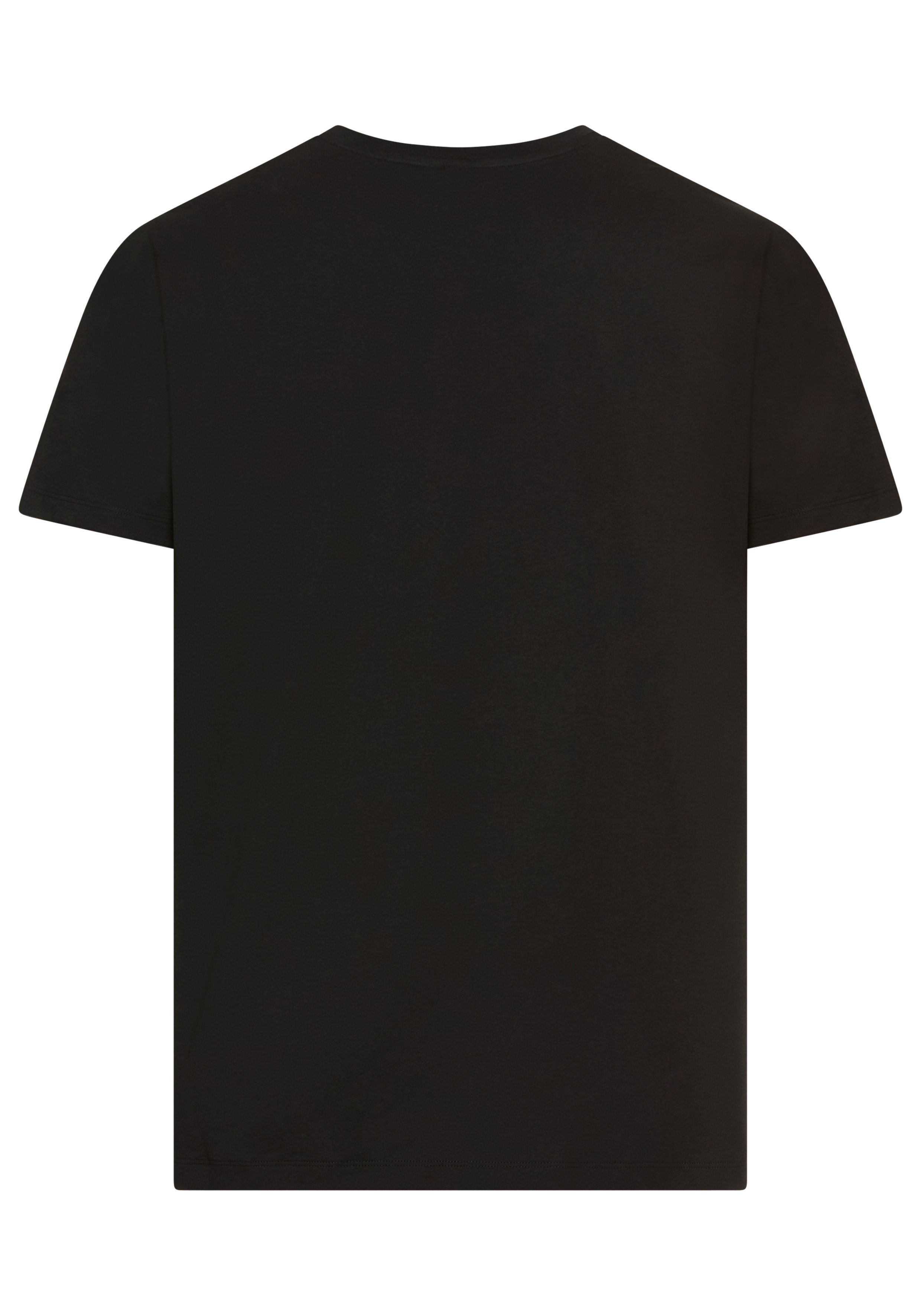 BOSS T-shirt Ronde hals, jersey, klein logo, regular fit