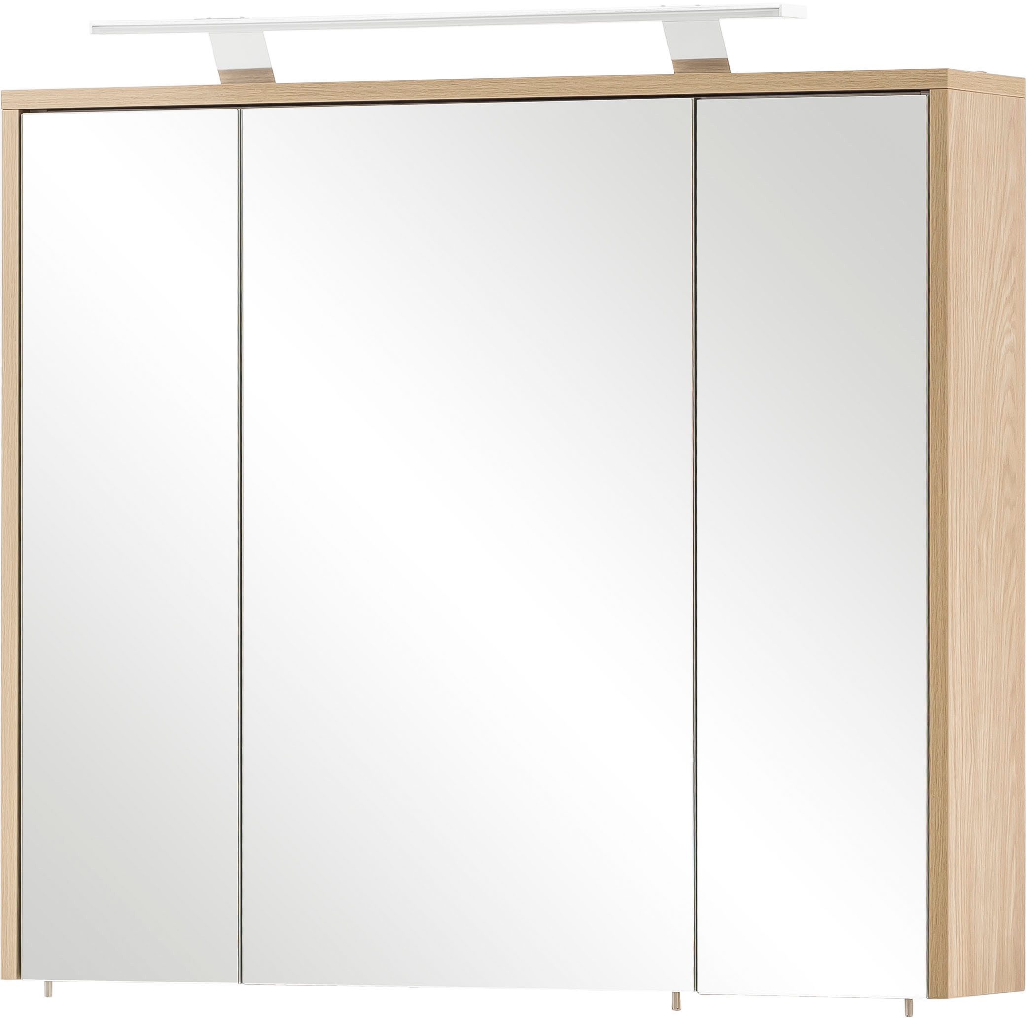 Schildmeyer Spiegelkast Mali, breedte 83 cm Met LED-lamp en schakel-/stopcontact eenheid
