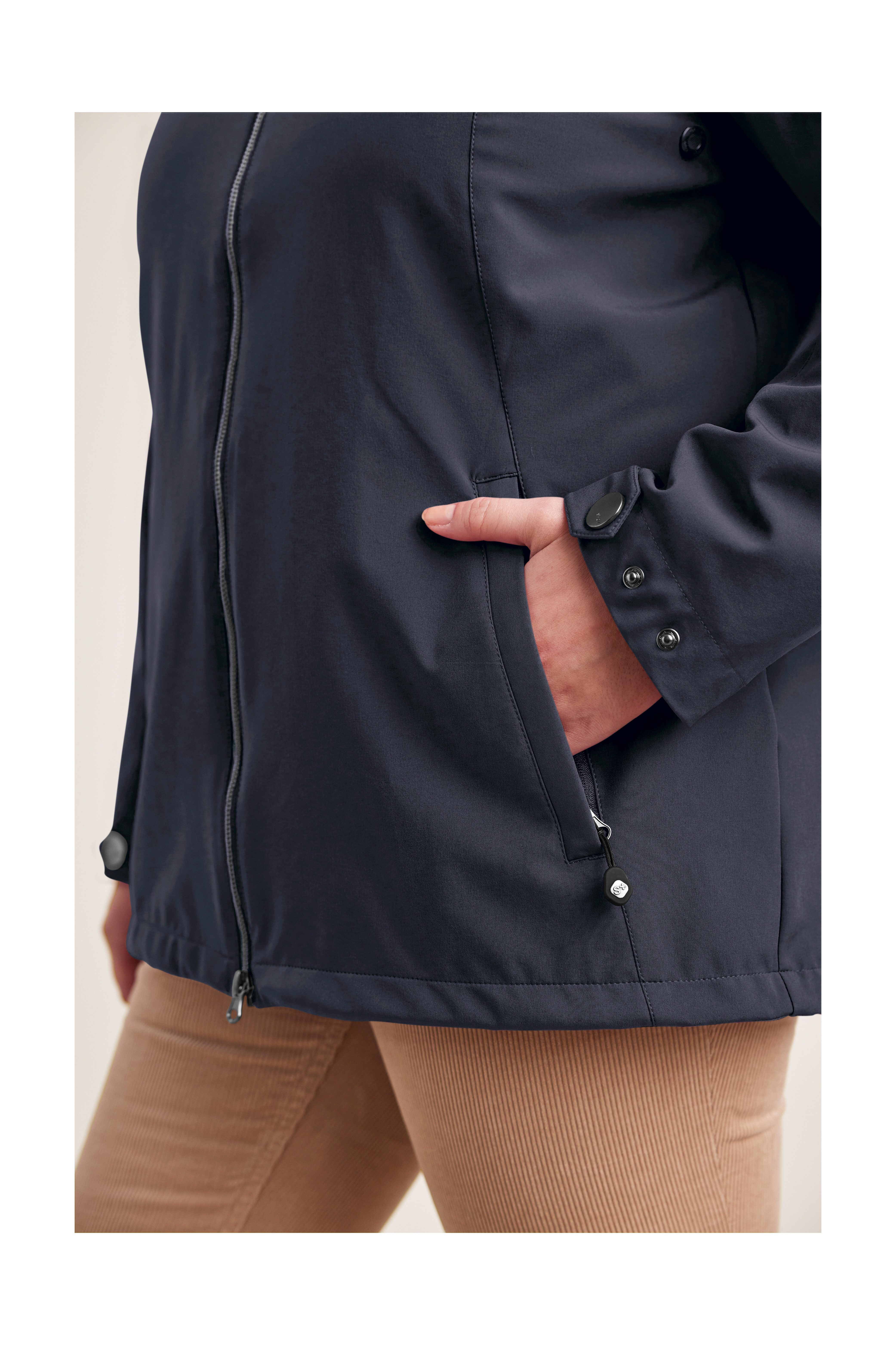 STOY Softshell-jack STS 1 WMN SFTSHLL JCKT Dames softshelljas: waterafstotend, ademend, milieuvriendelijk