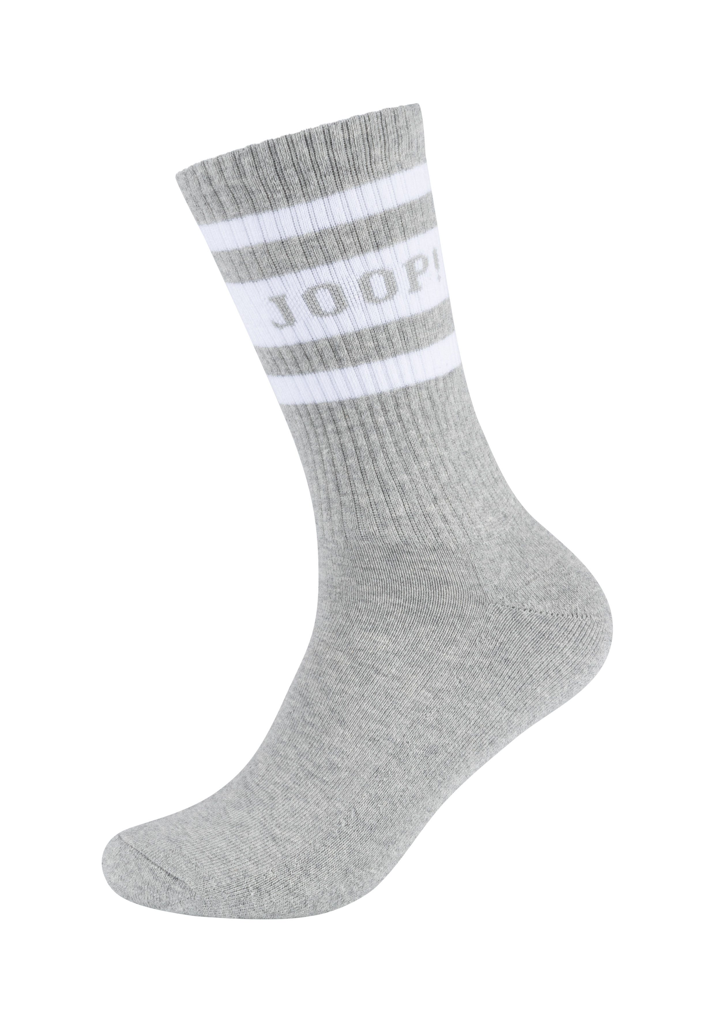 JOOP! Lange sokken Premium Essentials (Set van 2)
