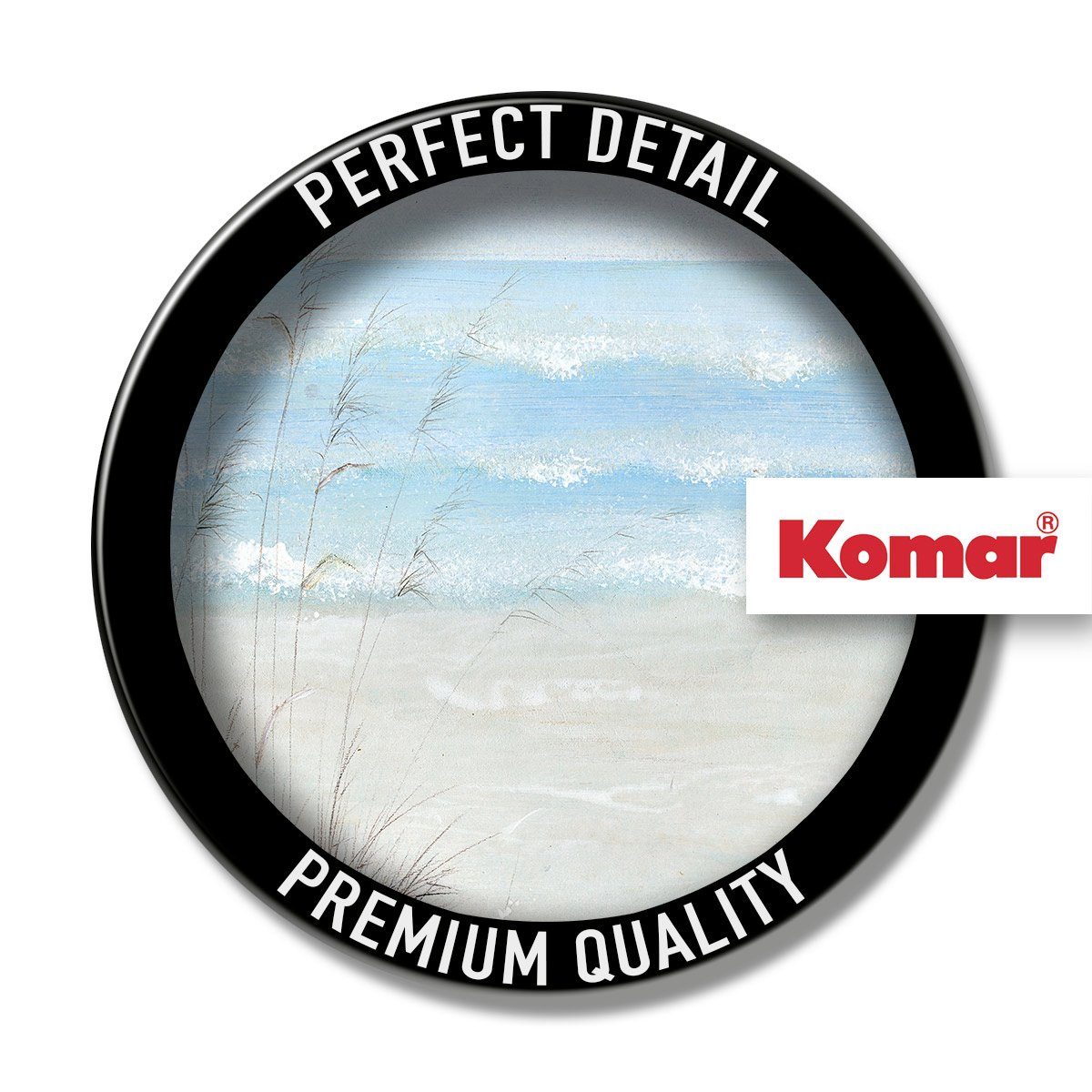 Komar Artprint op linnen Time Out - Afmeting 60 x 90 cm Canvasdoek met echt houten frame (1 stuk)