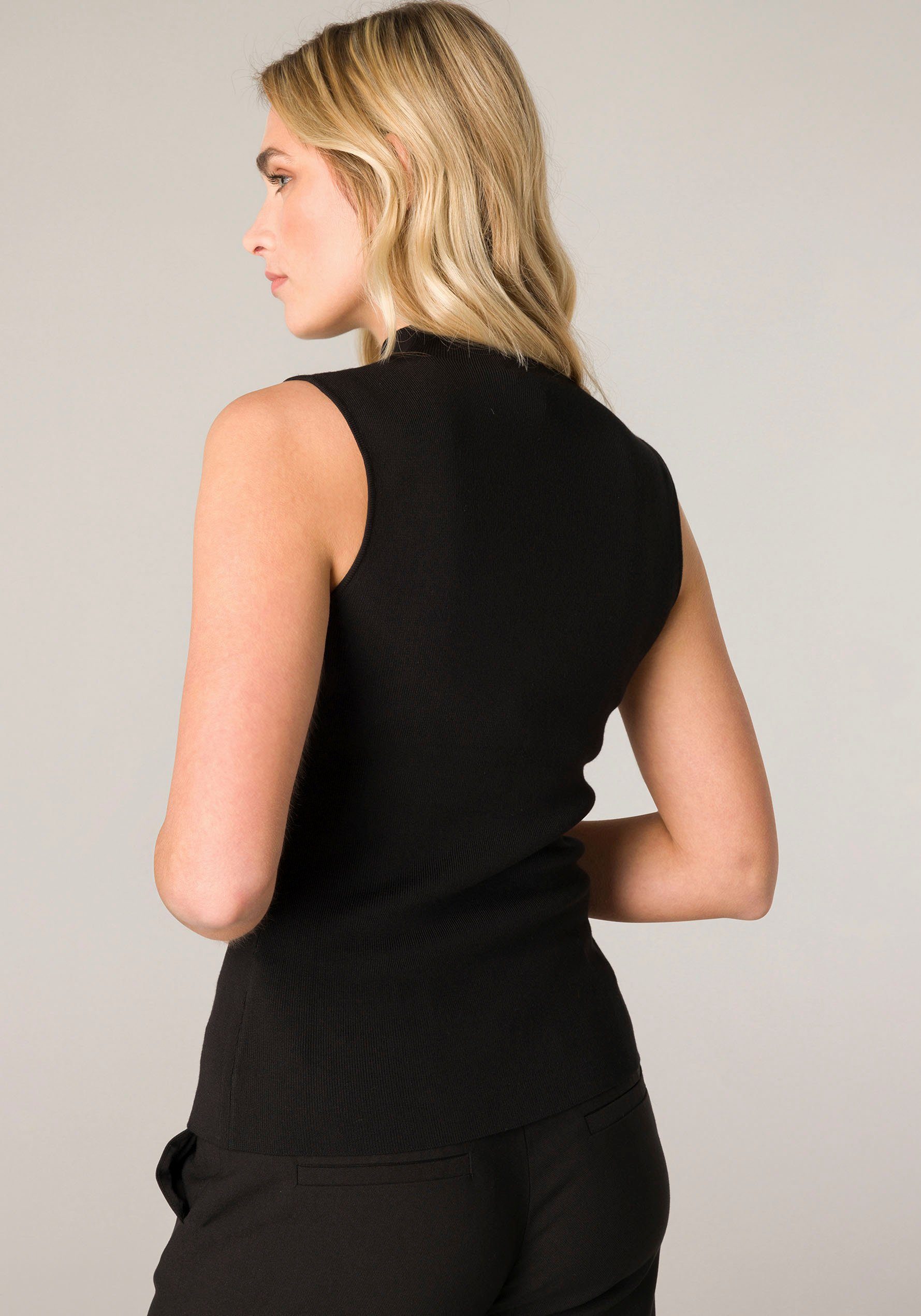Base Level Tanktop met opstaande kraag