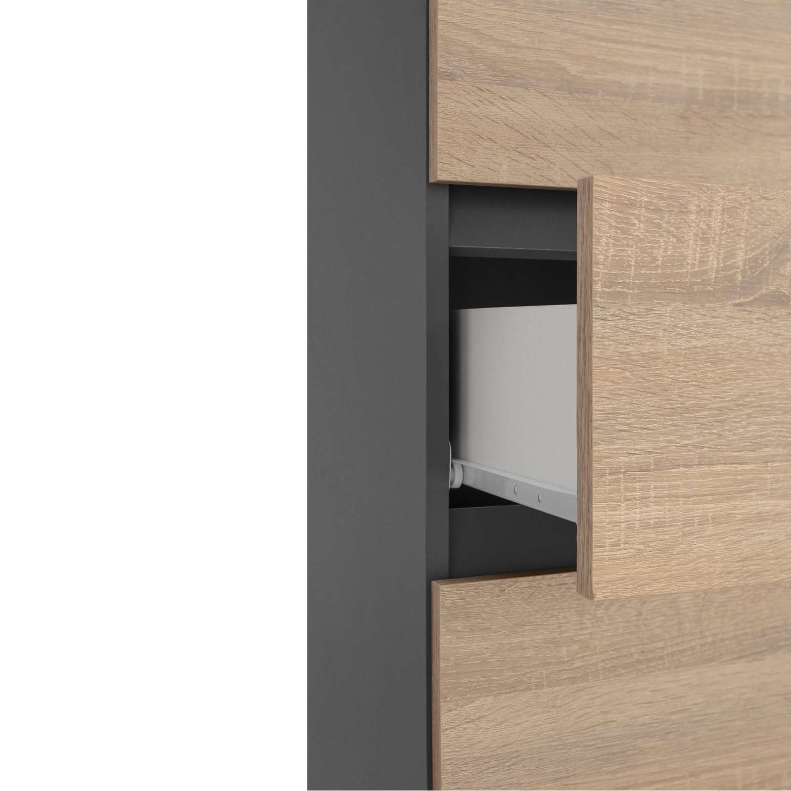 Home affaire Hoge kast Wisla met 4 deuren & 1 lade, breedte 76 cm, hoogte 180 cm