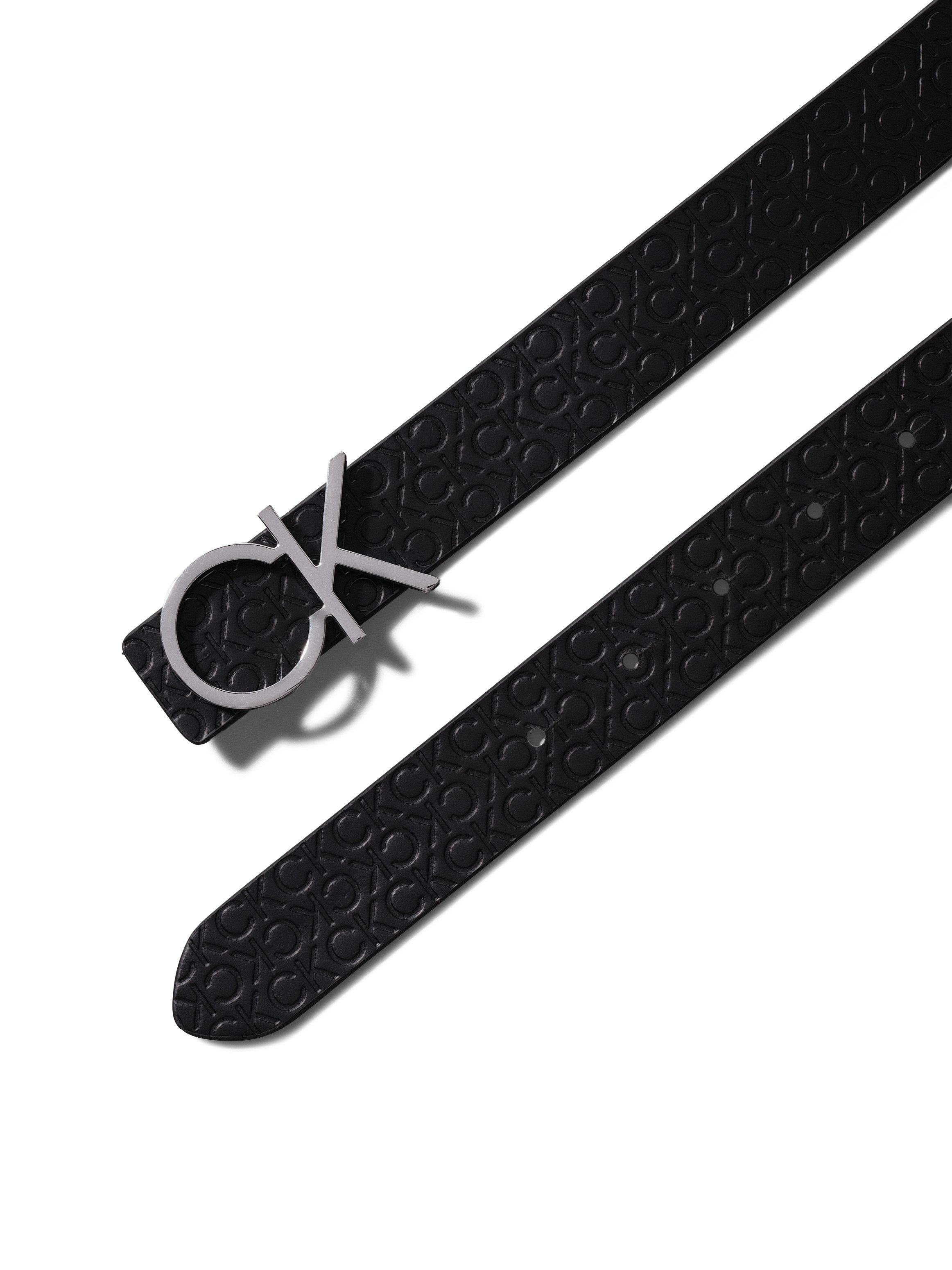 Calvin Klein Leren riem CK REVERSIBLE BELT 3.0_MONO