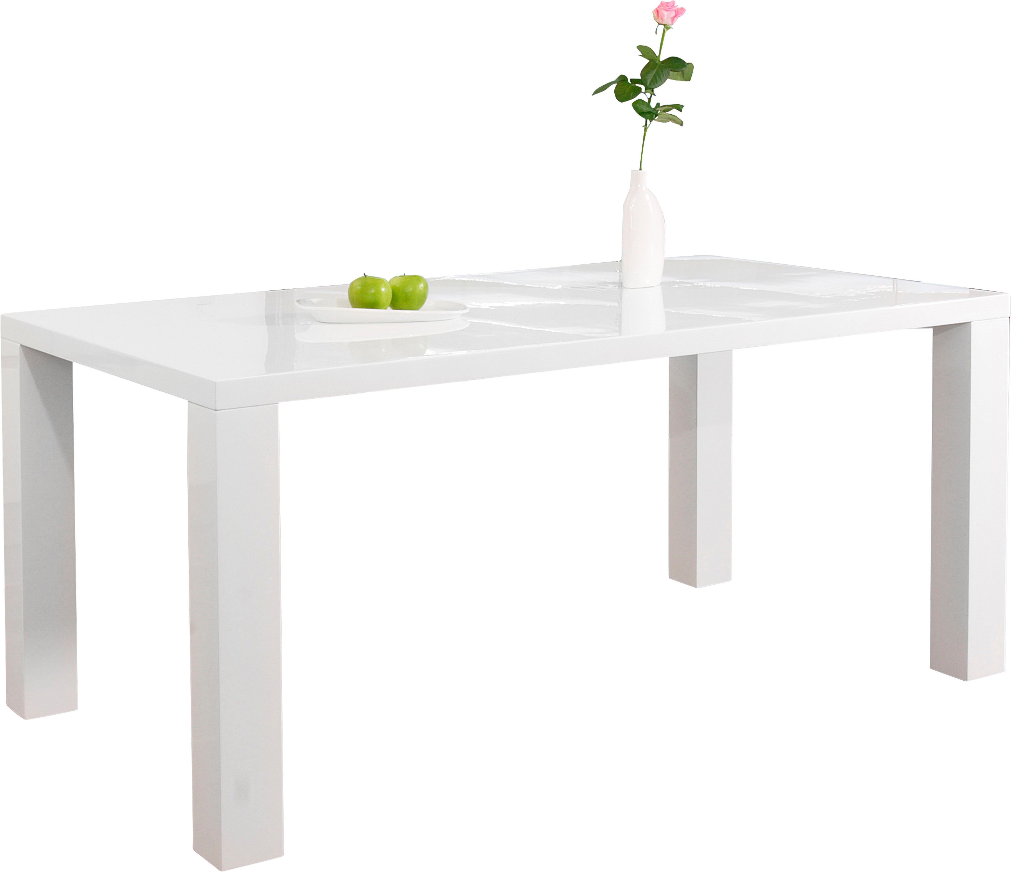 SalesFever Eethoek bestaand uit 4 draaistoelen en een 180 cm brede tafel (set, 5-delig)