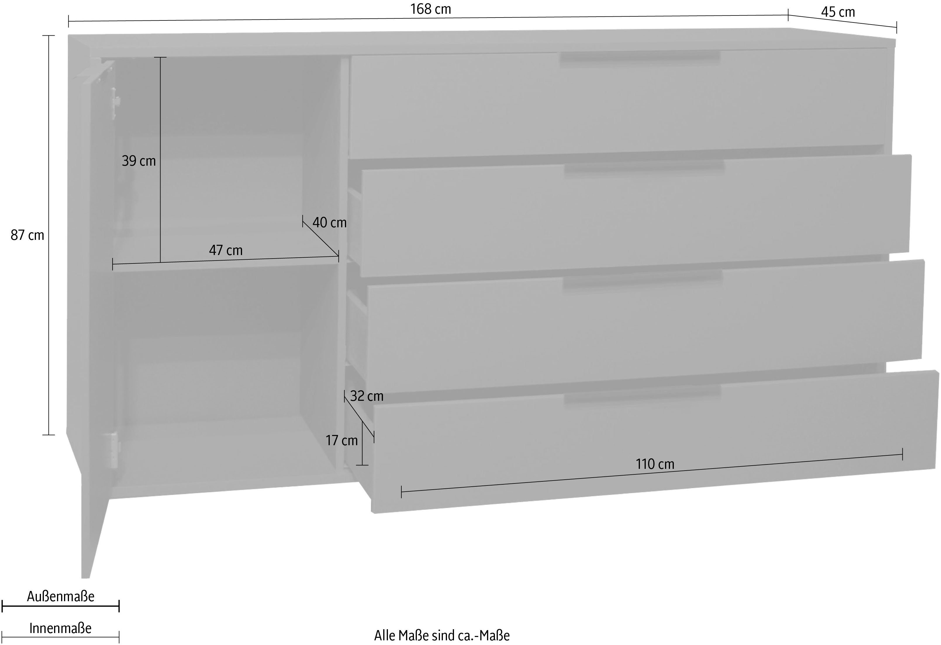 Mäusbacher Highboard Bonnie TOPSELLER!