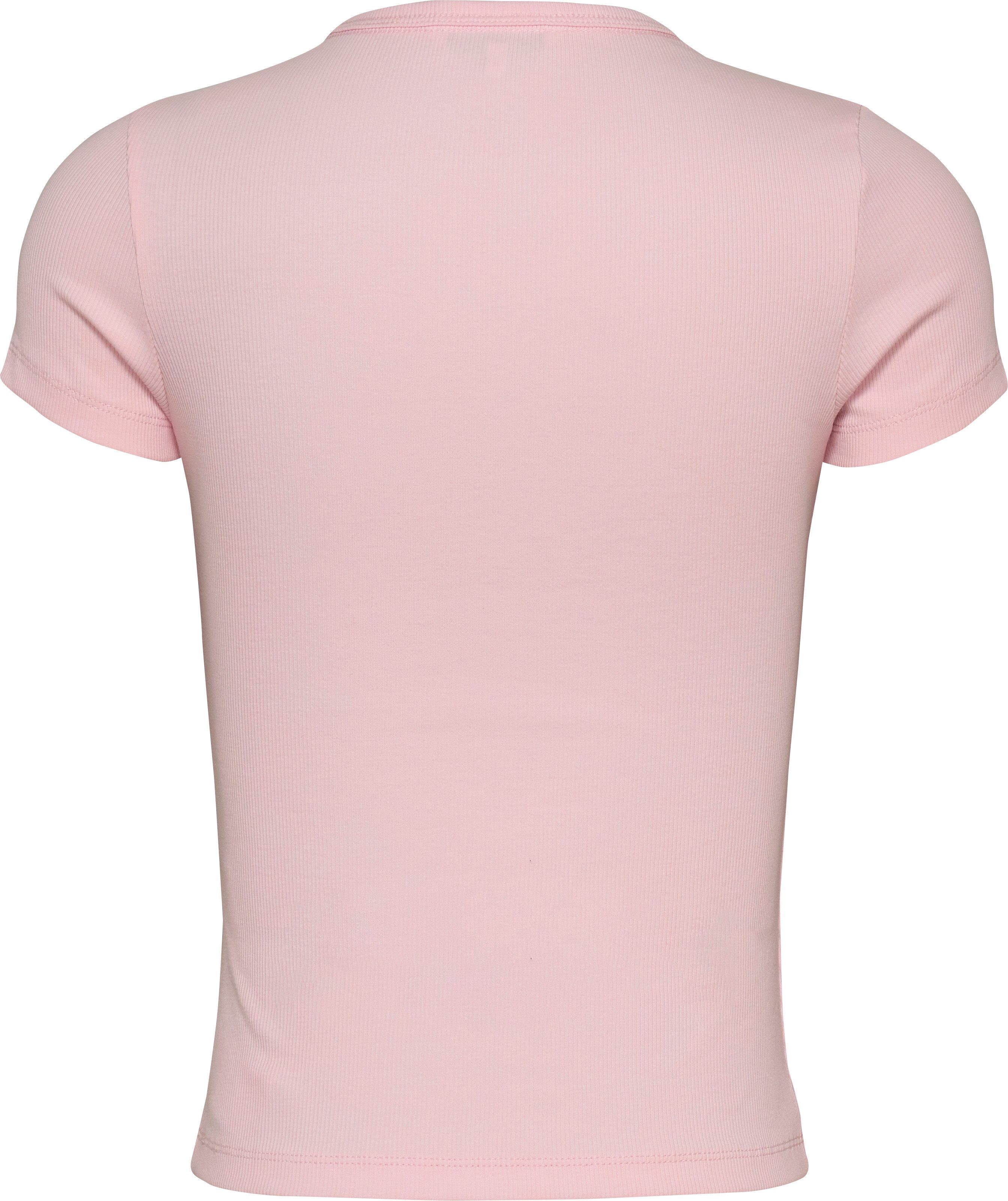 TOMMY JEANS T-shirt TJW SLIM BADGE RIB TEE