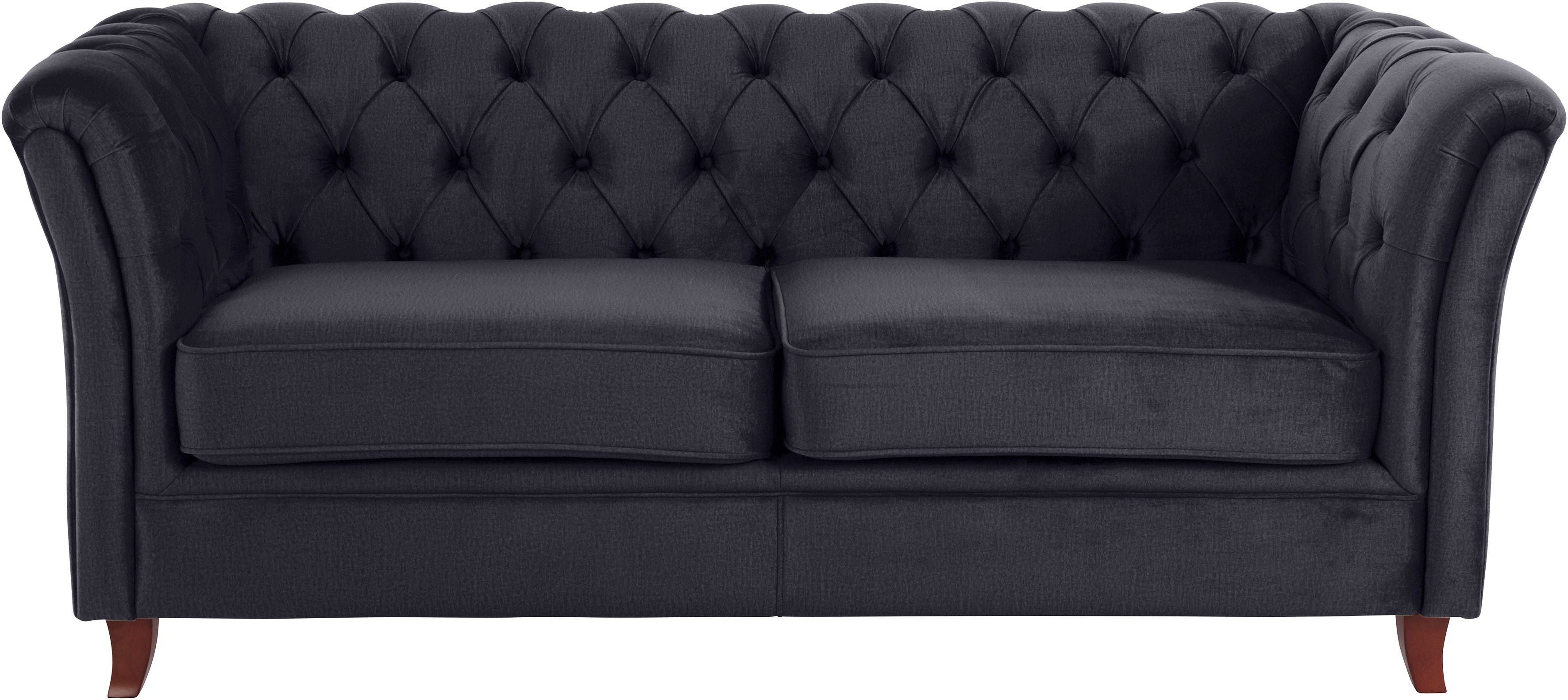 Home affaire Chesterfield-bank Reims met echte chesterfield-capitonnage, uitstekende verwerking