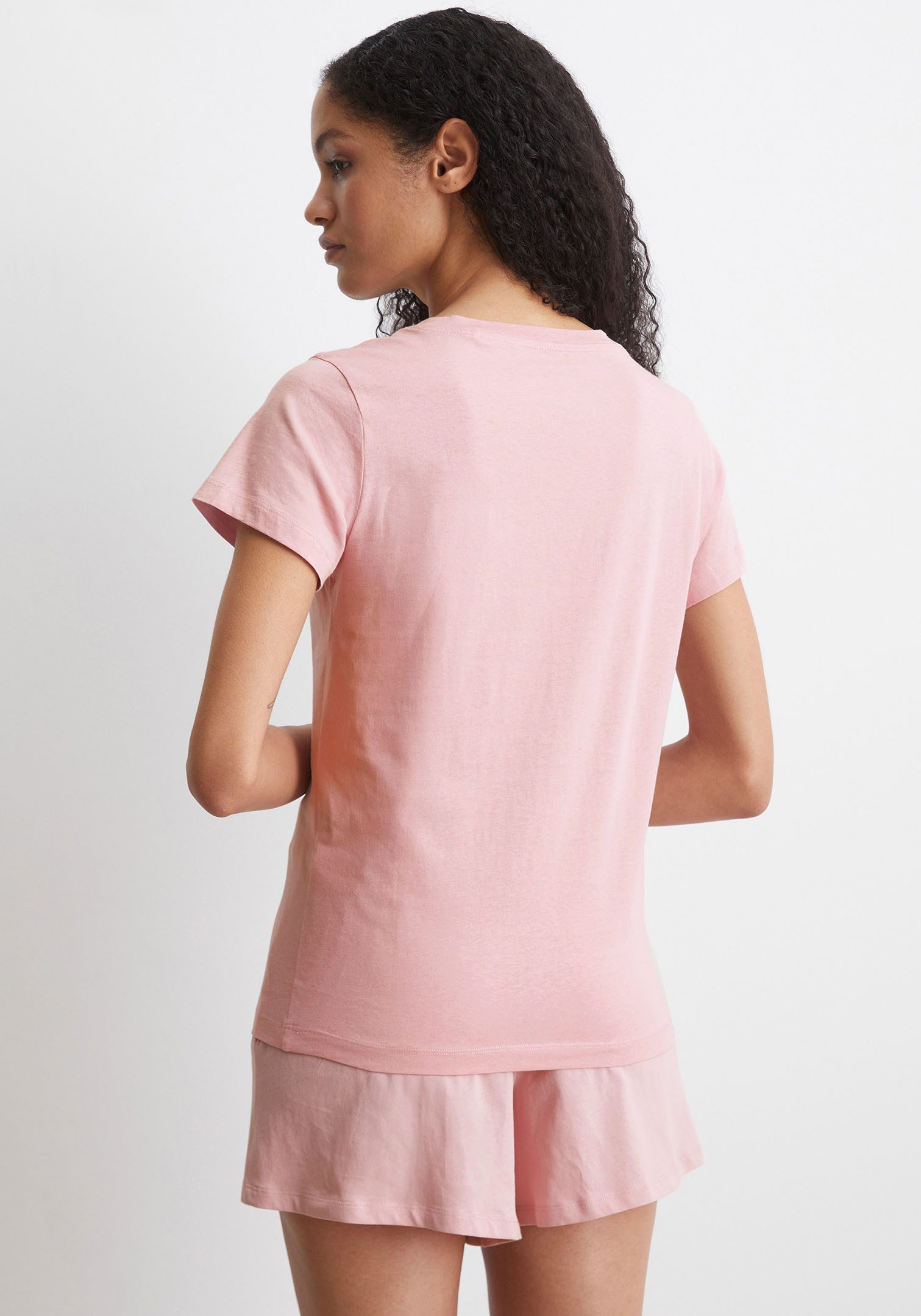 Marc O'Polo T-shirt Mix & Match Cotton met discreet merk-borduursel