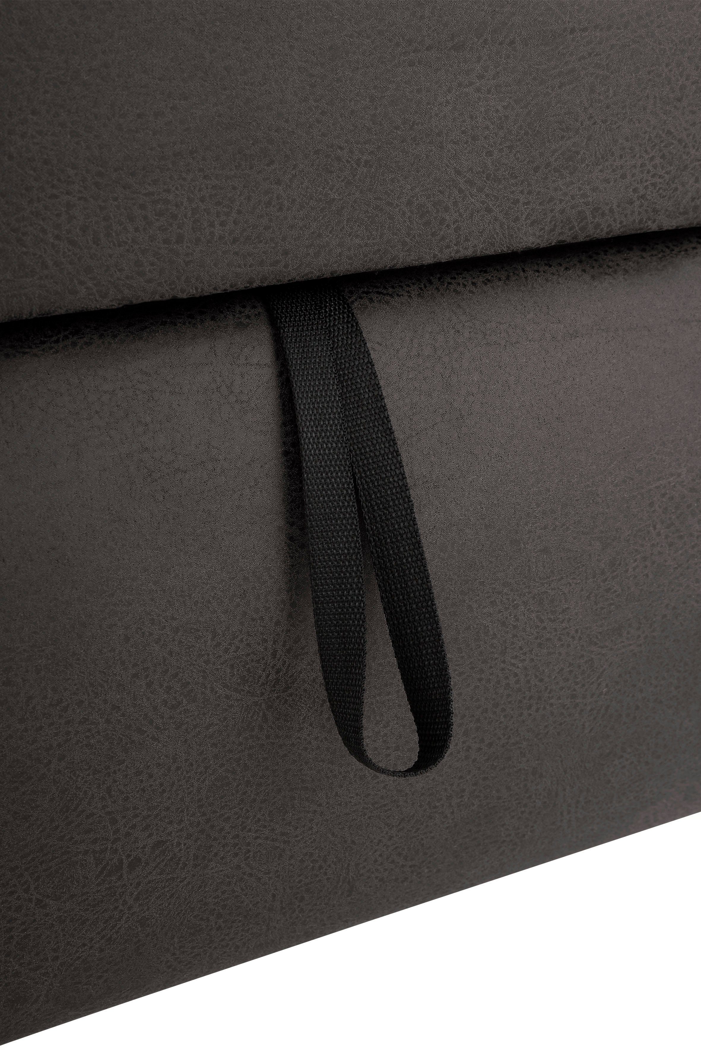 INOSIGN Hoekbank Avesa L-vorm Naar keuze met arm- en slaapfunctie, bxdxh: 275x211x80 cm