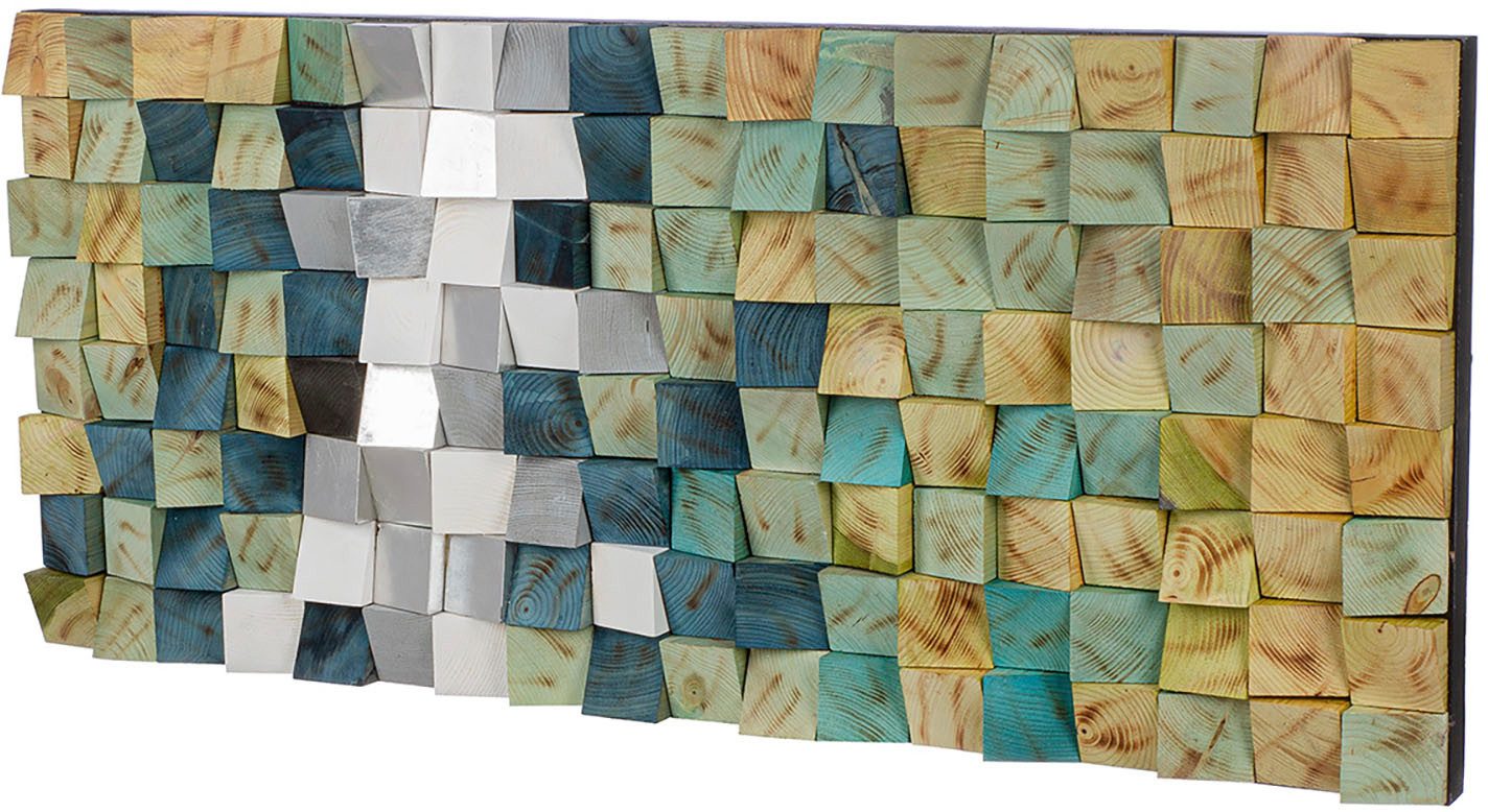 Casablanca by Gilde Artprint op hout Yesil rechthoekig (1 stuk)