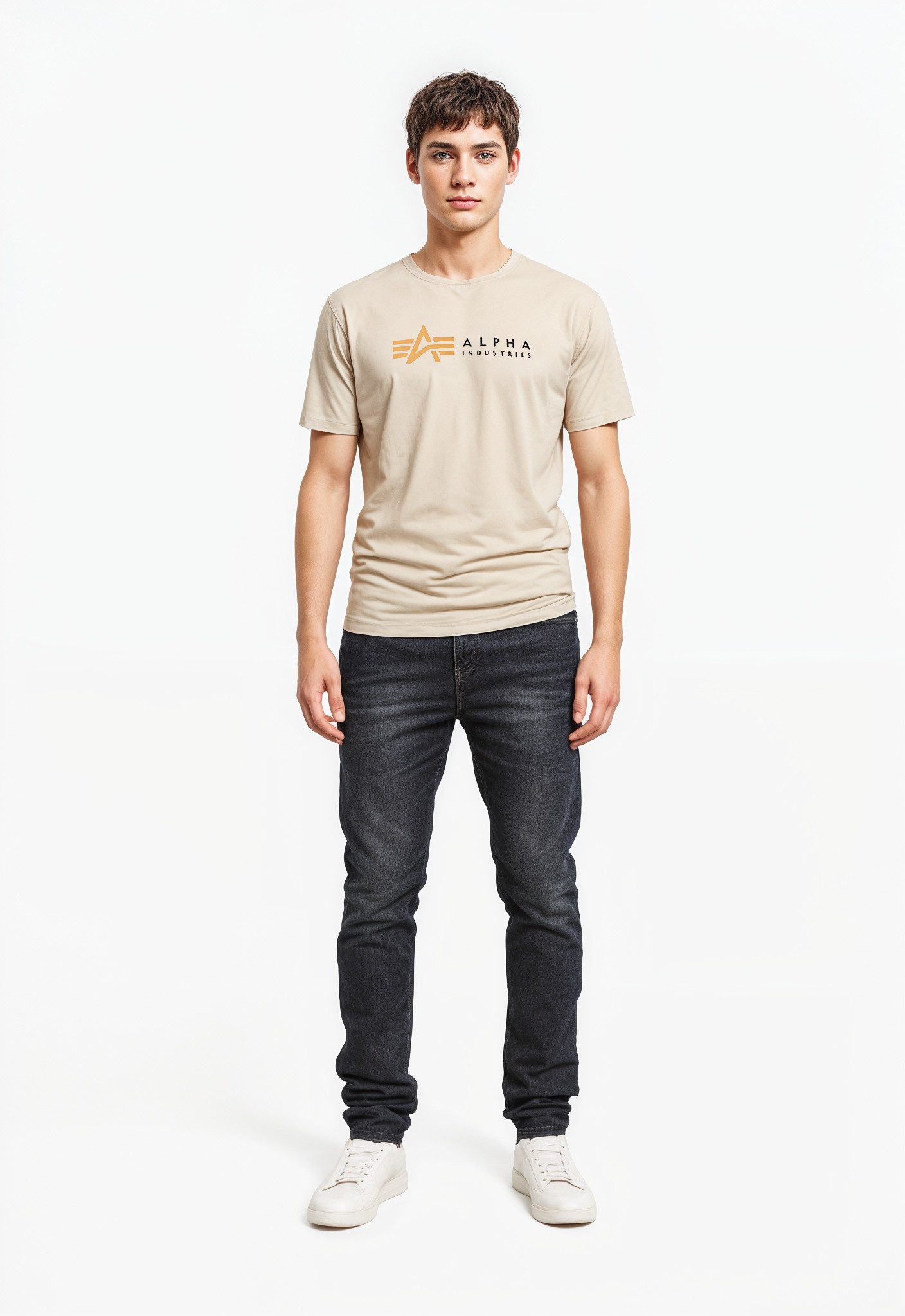 Alpha Industries Shirt met korte mouwen Alpha Label T
