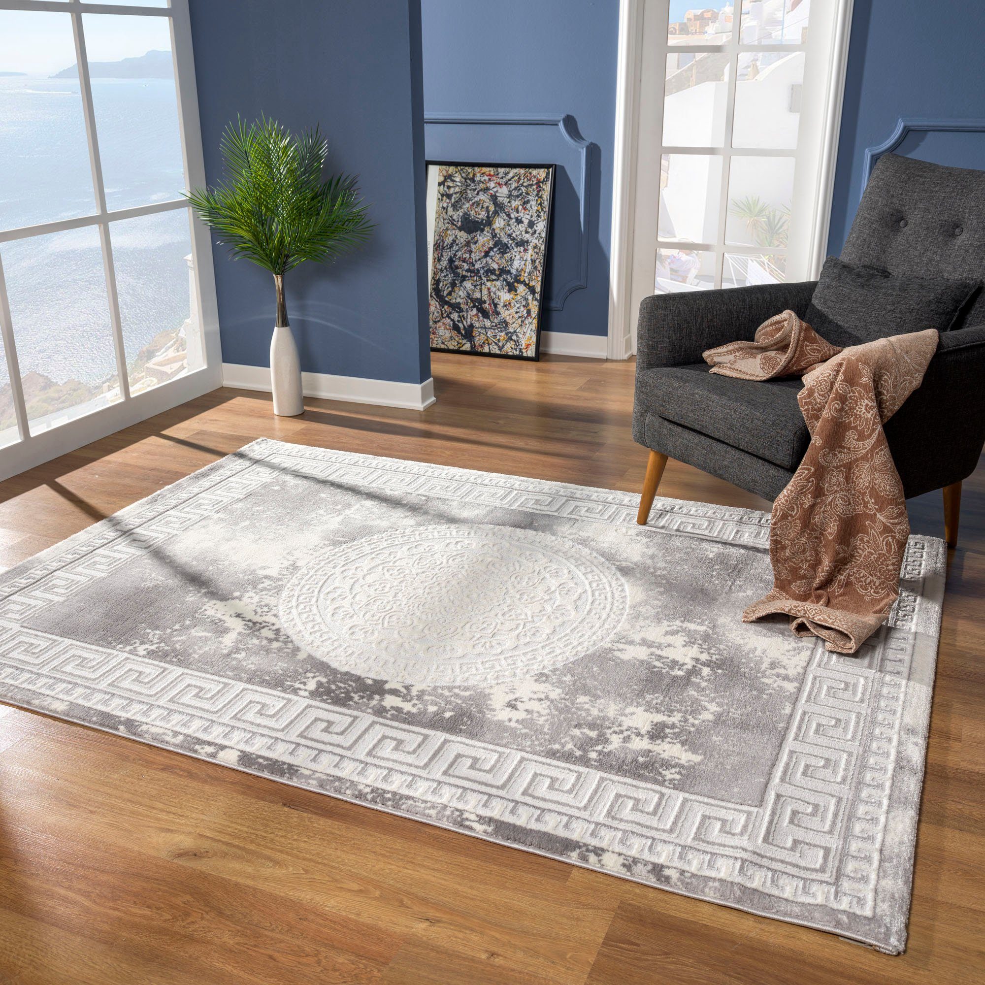 SANAT HALI Vloerkleed Harmony 3213 Oriënt-design, vintage-look, moderne korte pool