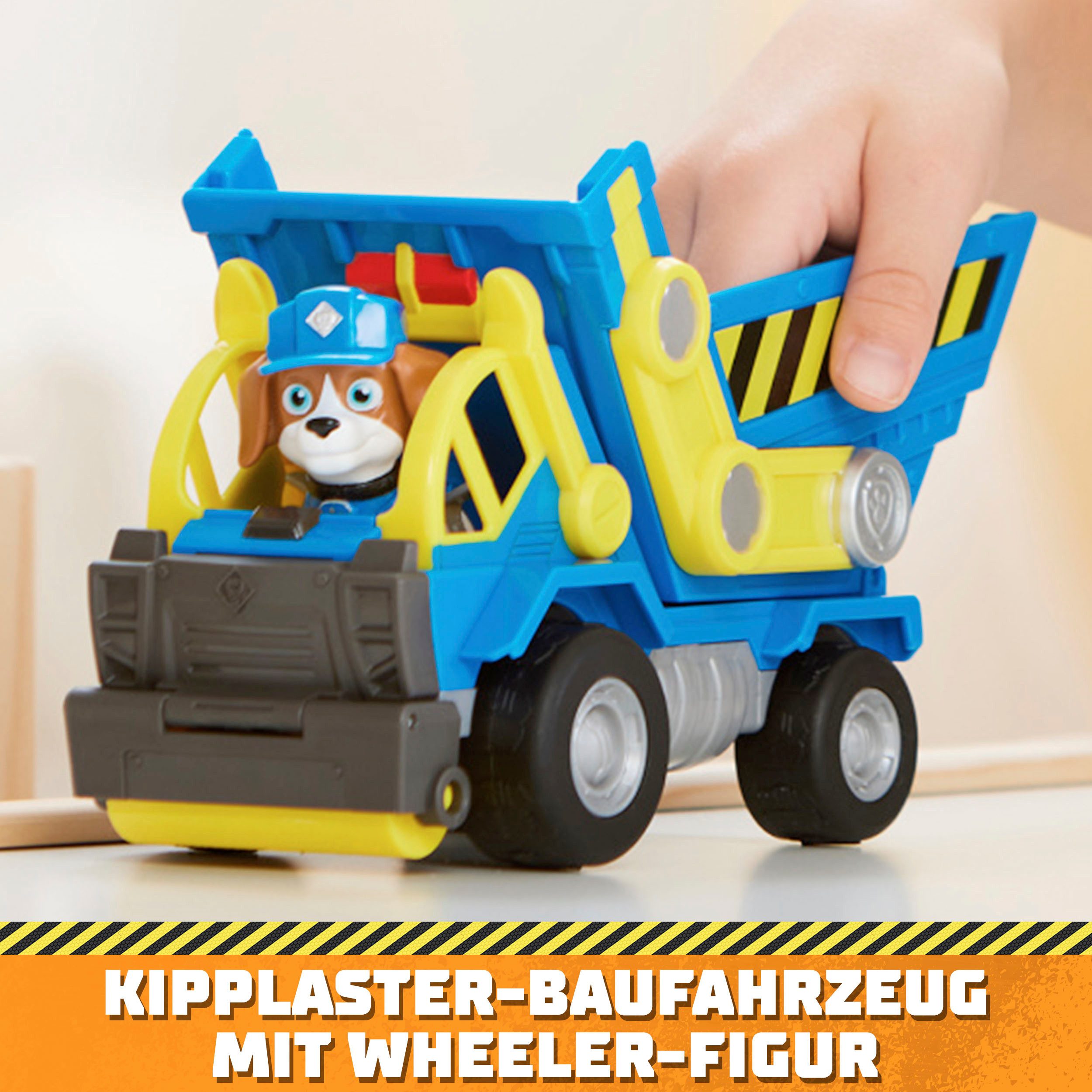 Spin Master Speelgoedauto Rubble & Crew - Core Vehicle Solid Wheeler