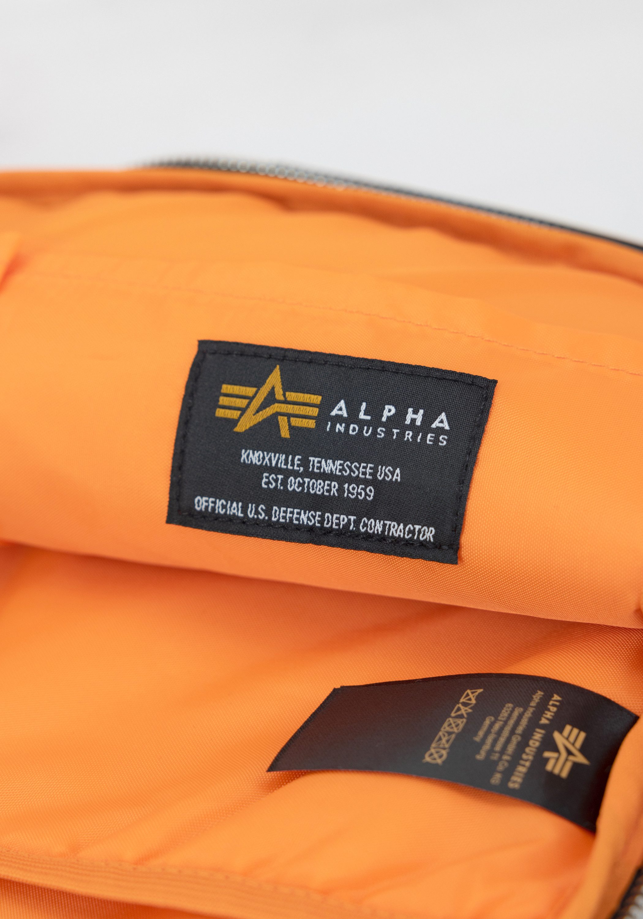 Alpha Industries Draagtas Label Notebook Bag