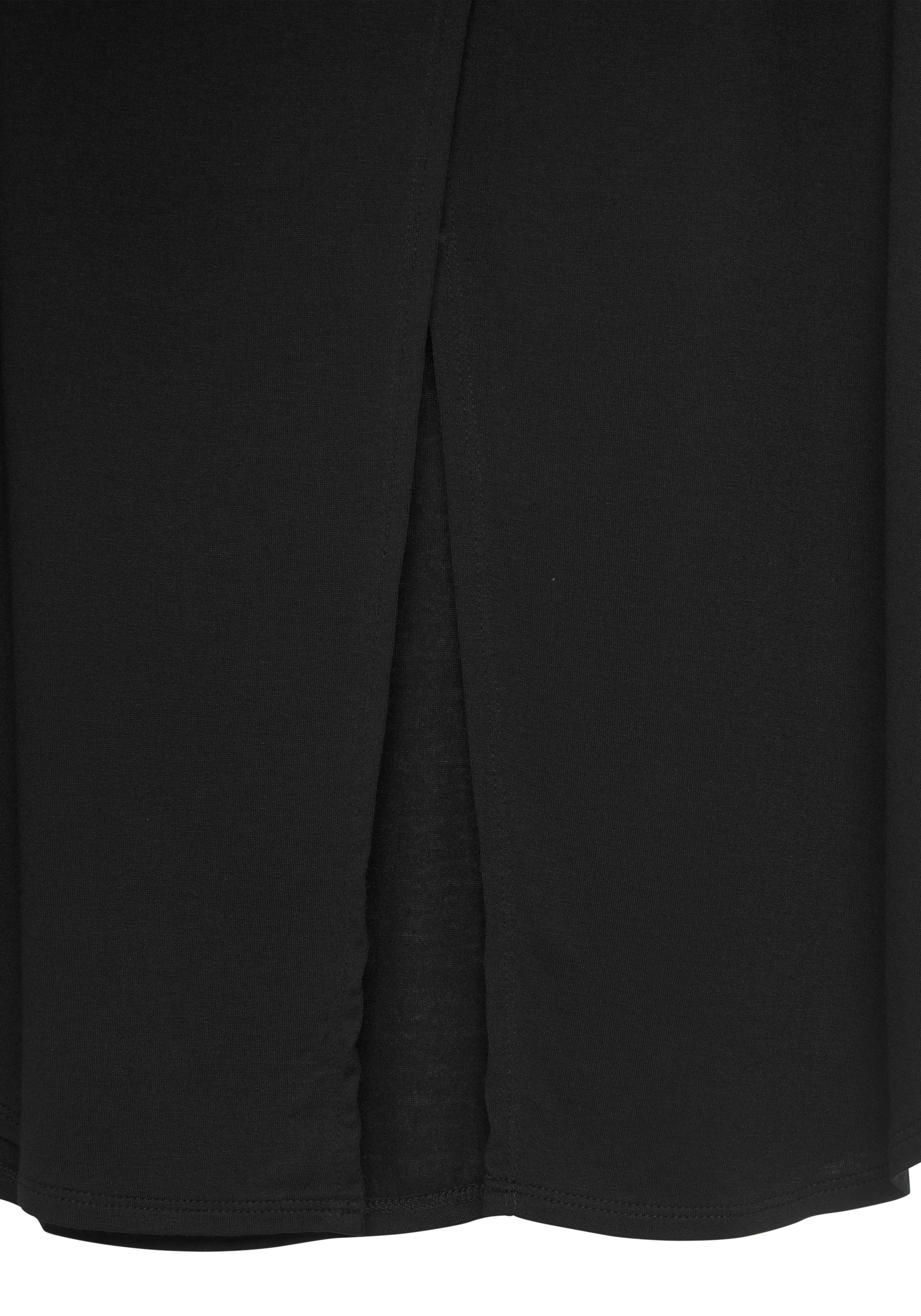 Lascana Shirt met 3/4 mouwen Met modieuze split aan de achterkant