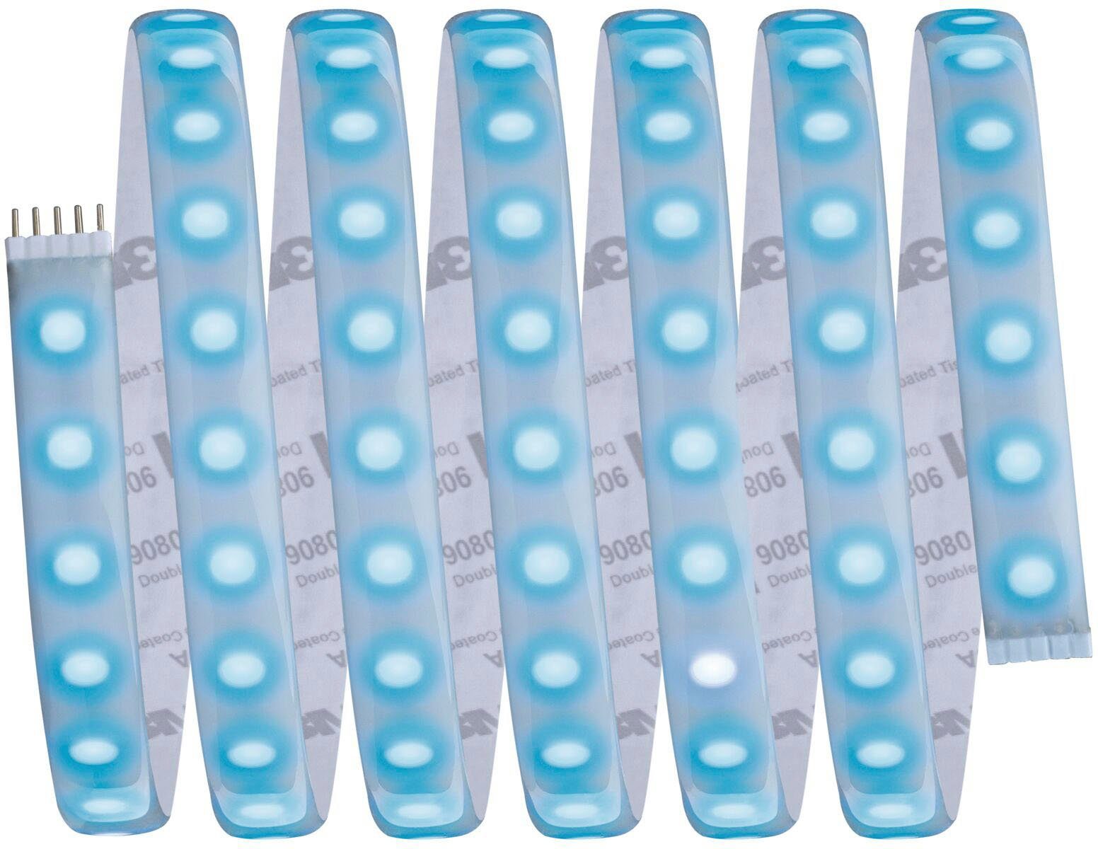 Paulmann Led-strepen MaxLED 1000 Stripe 2,5m RGBW IP44 Deksel 3000K 28W 230/24V zilverkleur