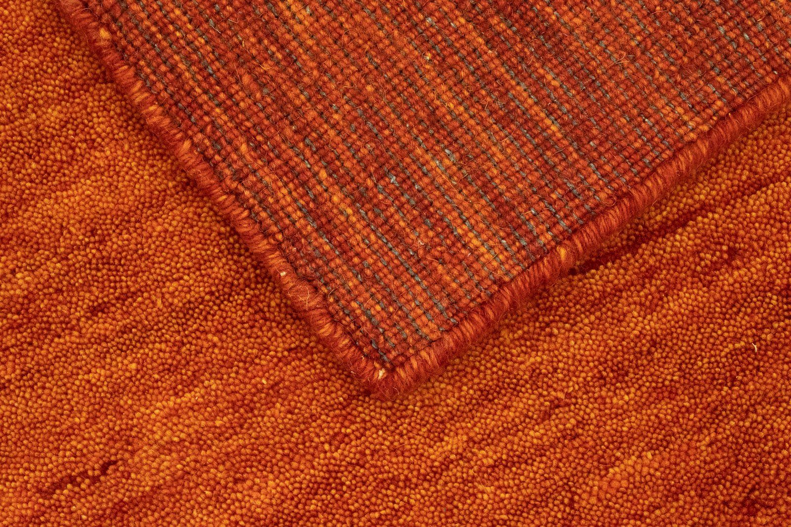 morgenland Wollen kleed Uni - Gabbeh tapijt - Softy Gabbeh look, uni kleuren, 100% wol, zeer zachte pool, woonkamer