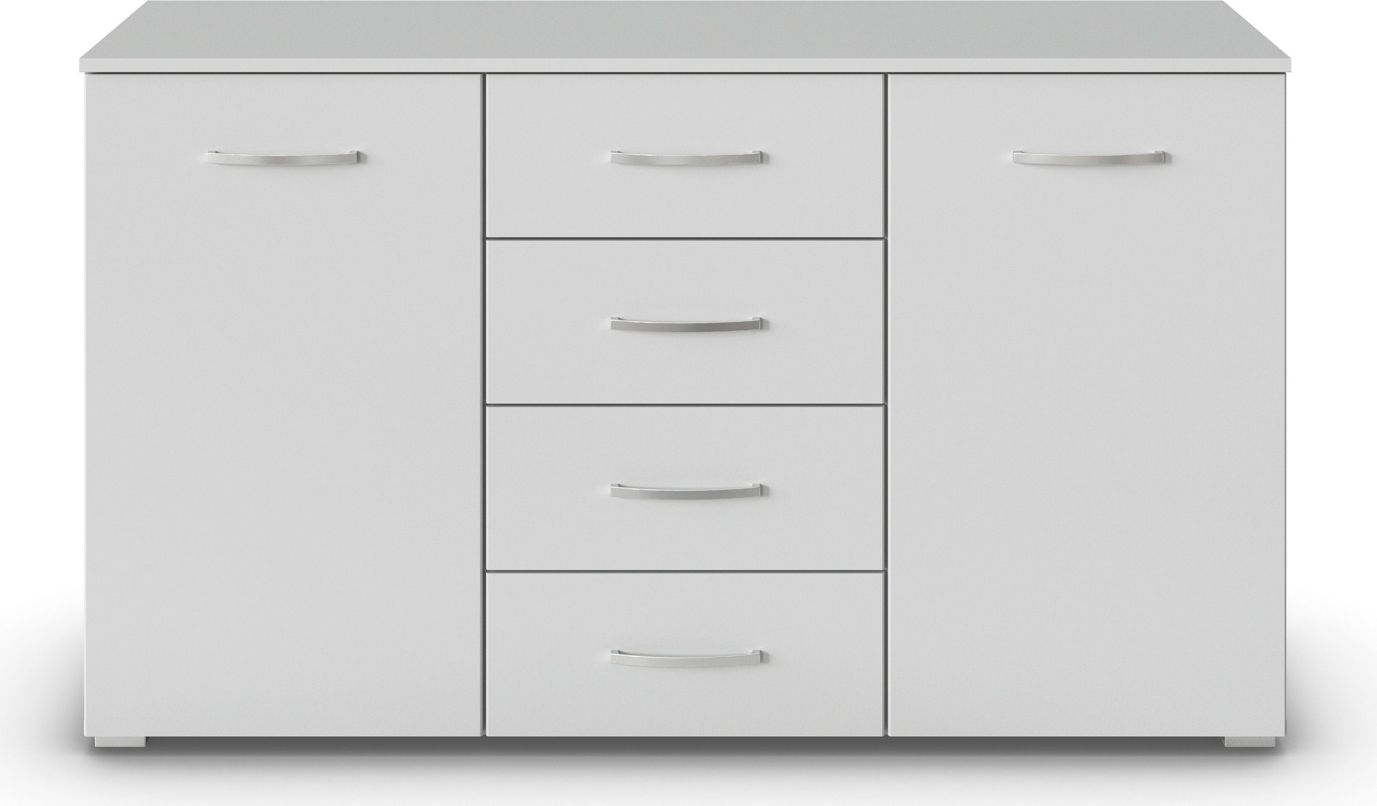 rauch Kast met laden en deuren Pure by Aditio in minimalistisch ontwerp, 4 lades met softclose-functie