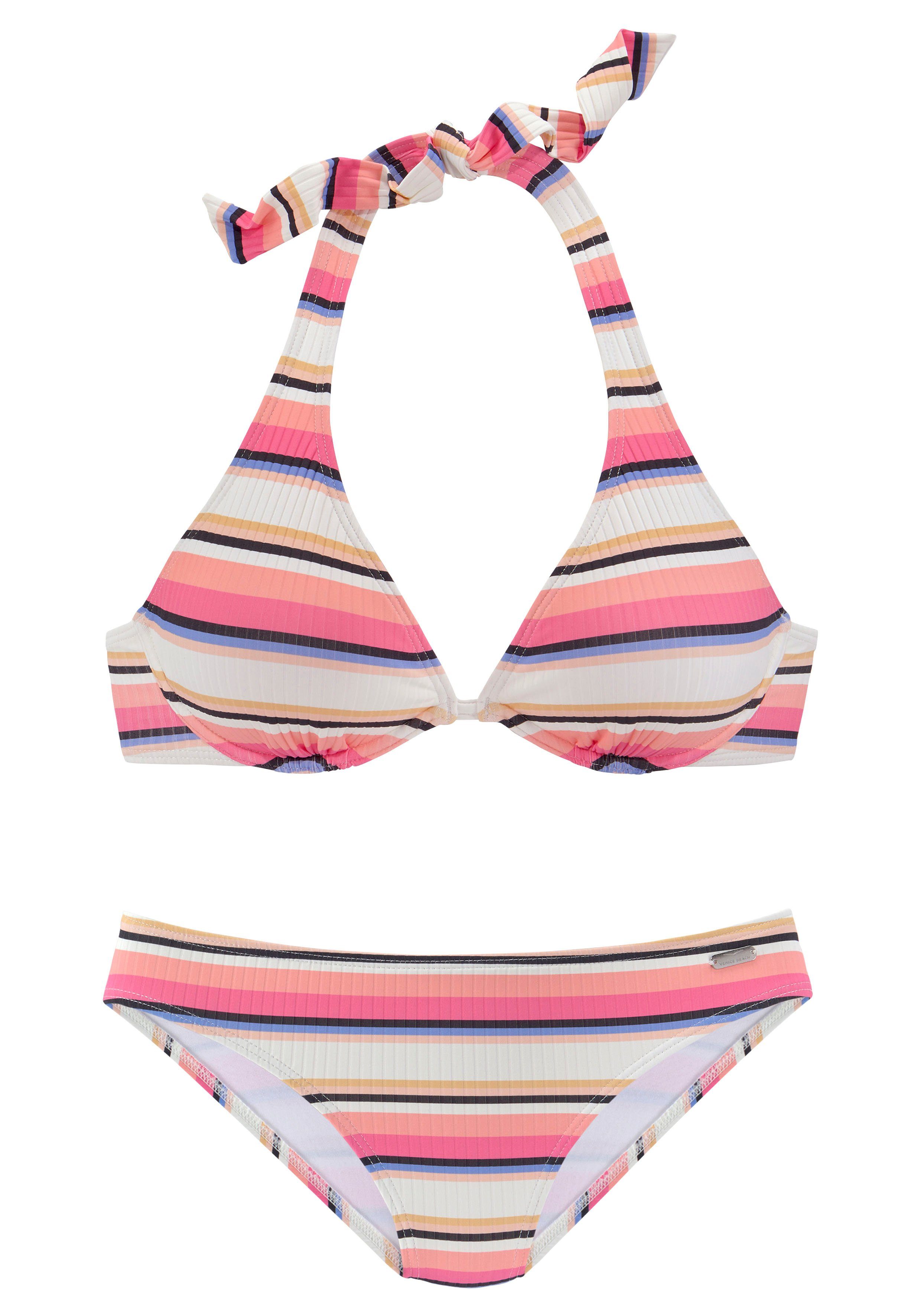 Venice Beach Beugelbikini met gestructureerde materiaal