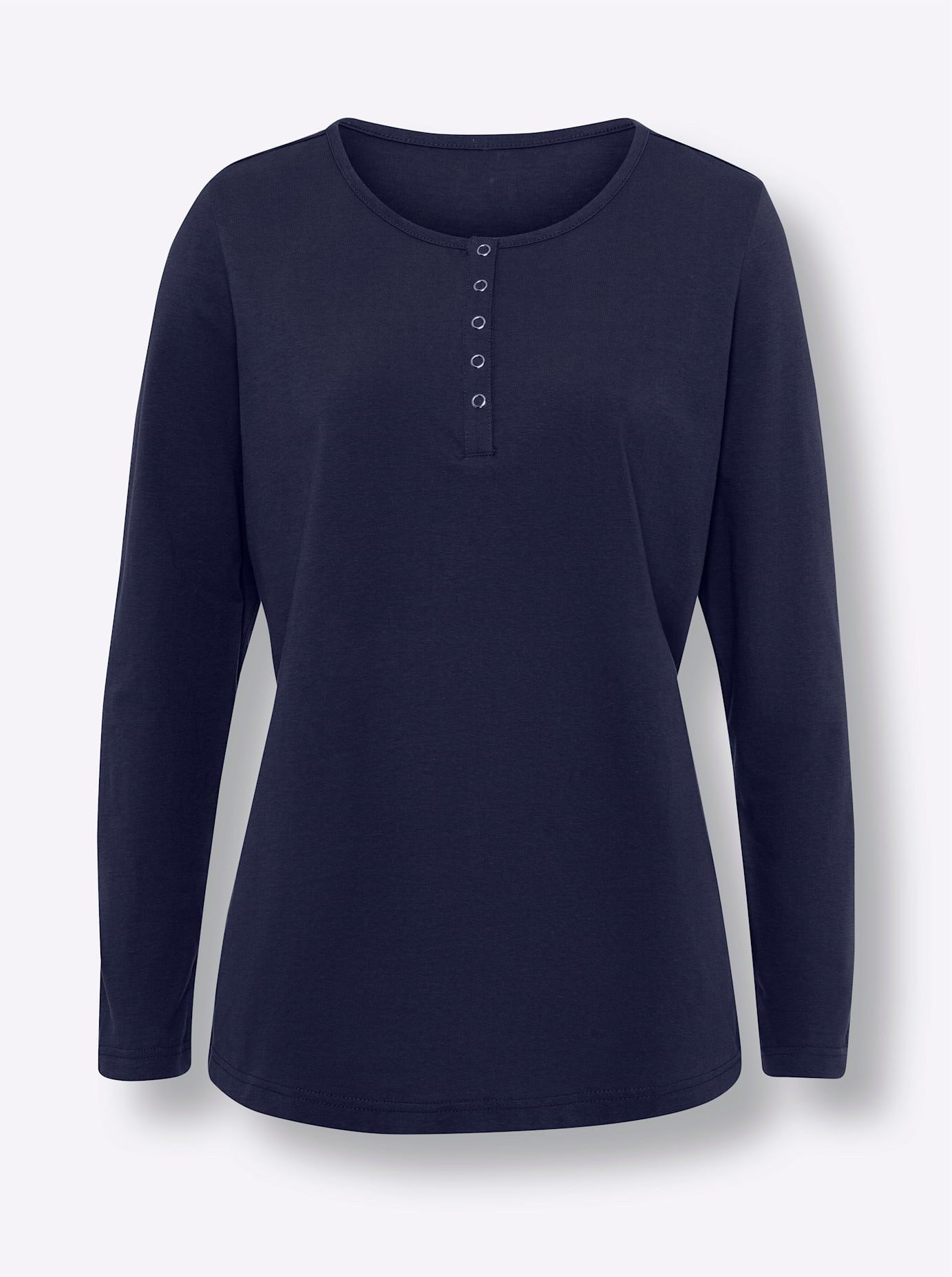Classic Basics Shirt met lange mouwen (1-delig)