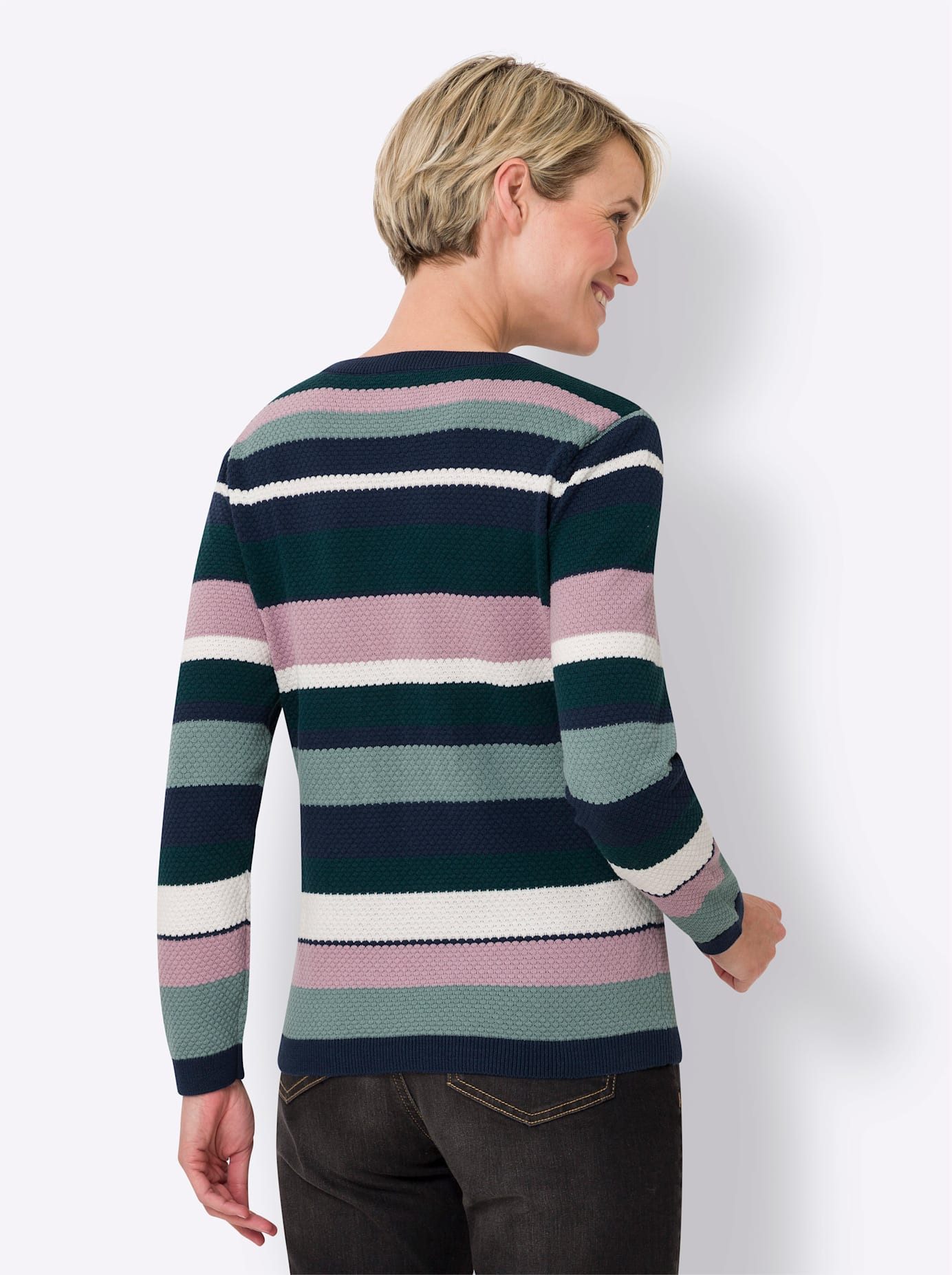 Classic Basics Trui met ronde hals Trui