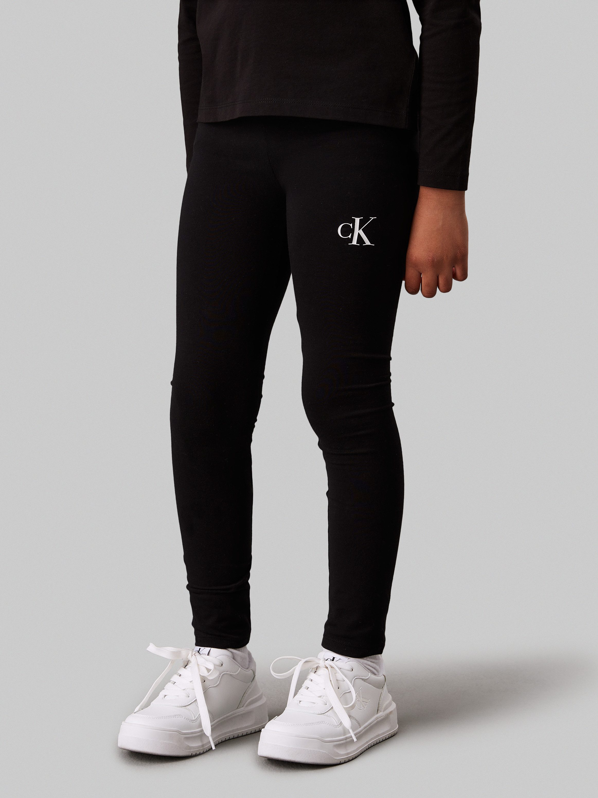 Calvin Klein Legging CK LOGO LEGGING voor kinderen tot 16 jaar