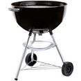 weber houtskoolbarbecue bar-b-kettle, 57 cm, black zwart