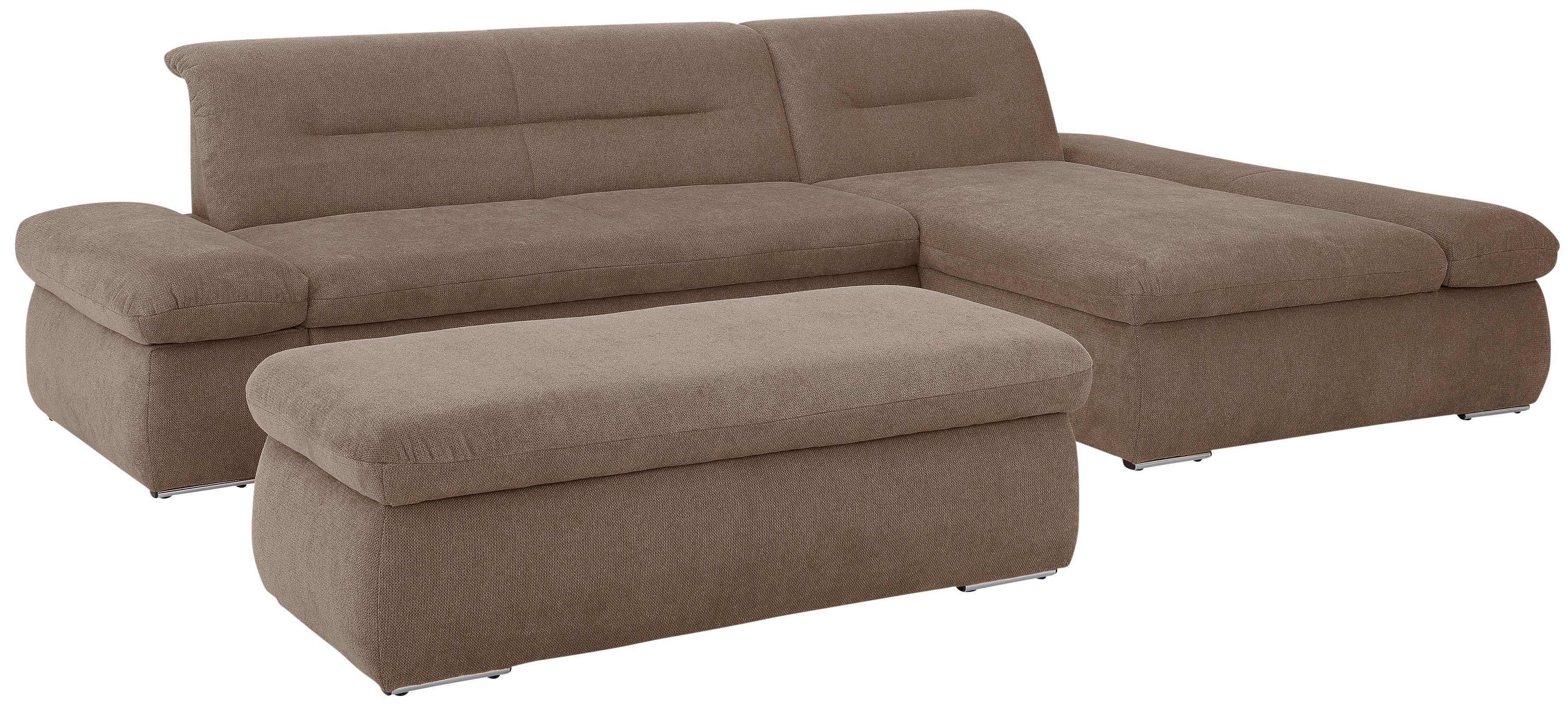 INOSIGN Hoekbank Avesa L-vorm Naar keuze met armleuningverstelling en slaapfunctie, bxdxh: 300x172x80cm