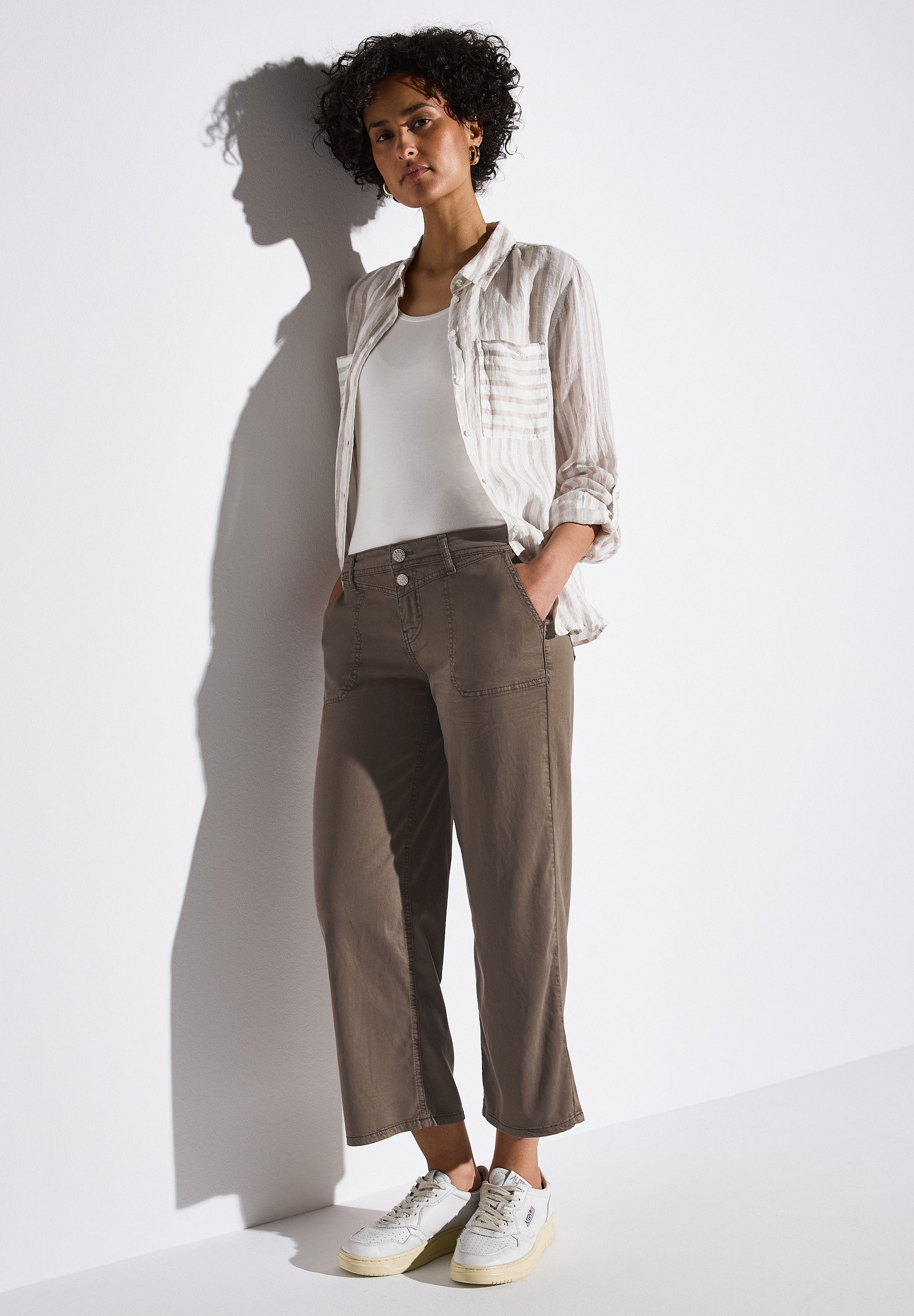 STREET ONE Wijde jeans in culotte-stijl