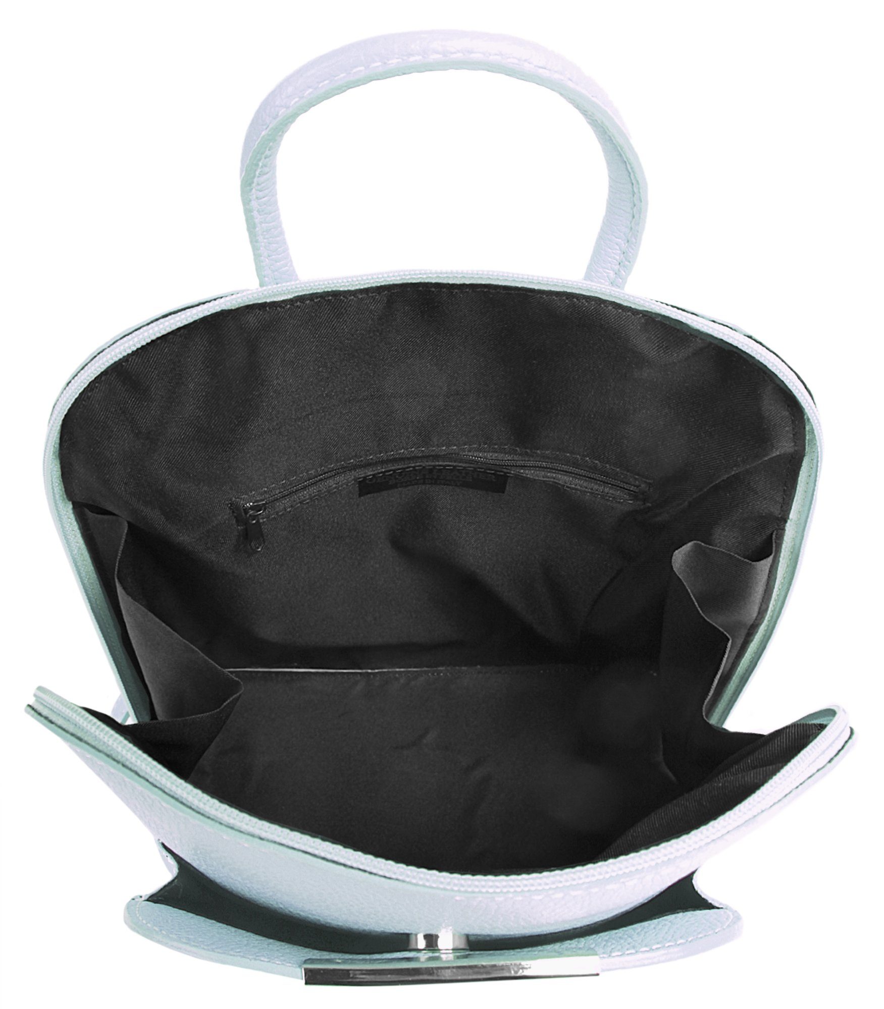 Cluty Rugzak echt leer, made in italy