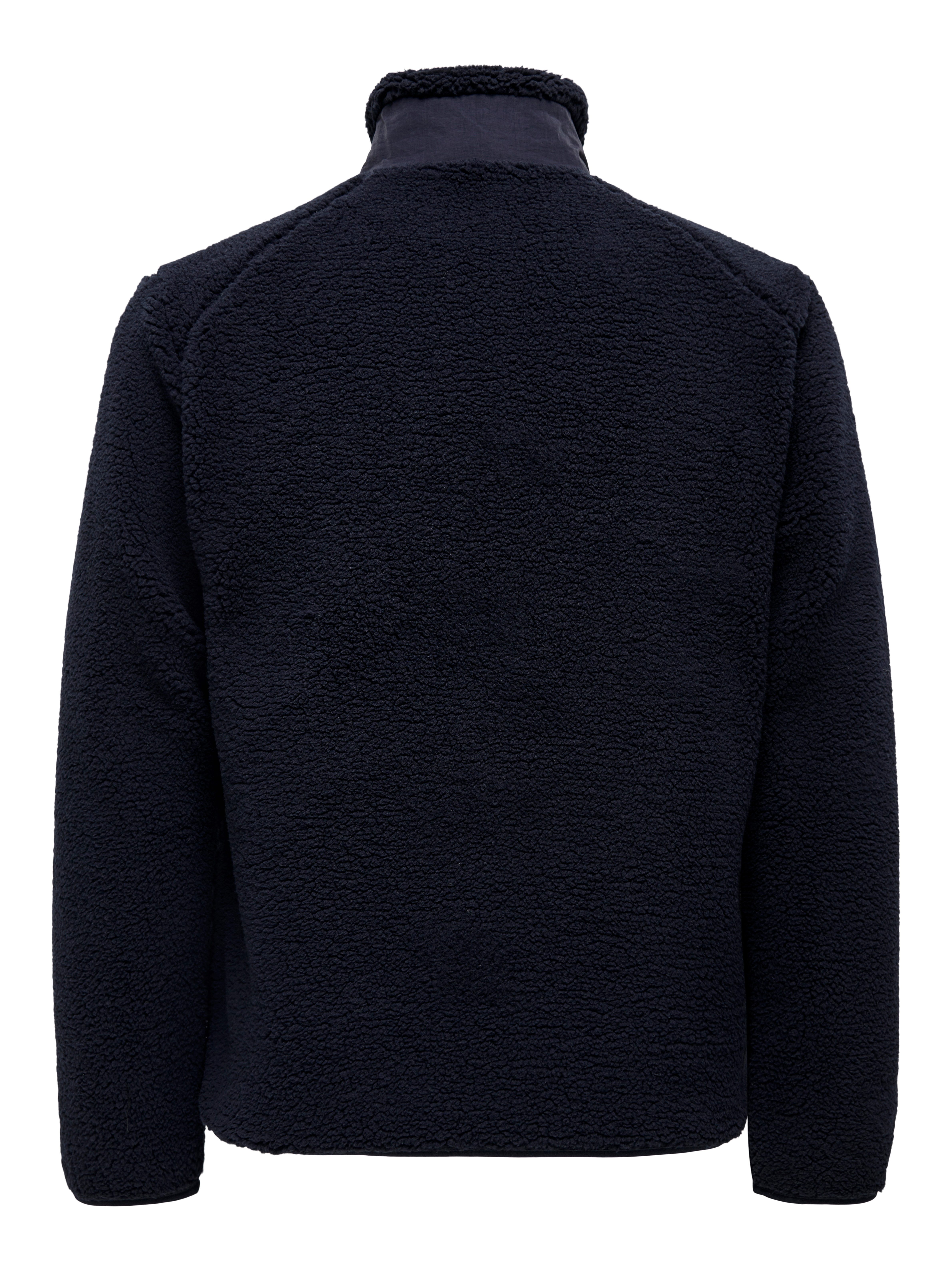 ONLY & SONS Gebreid fleecejack ONSDALLAS LIFE SHERPA JACKET OTW VD