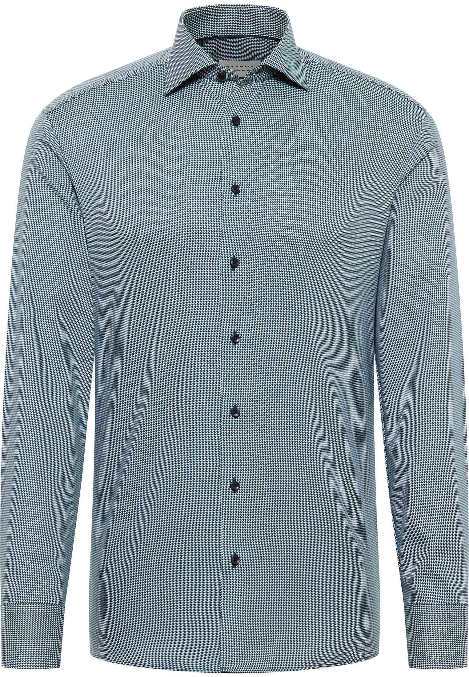 Eterna Overhemd met lange mouwen Slim fit NON IRON (strijkvrij)
