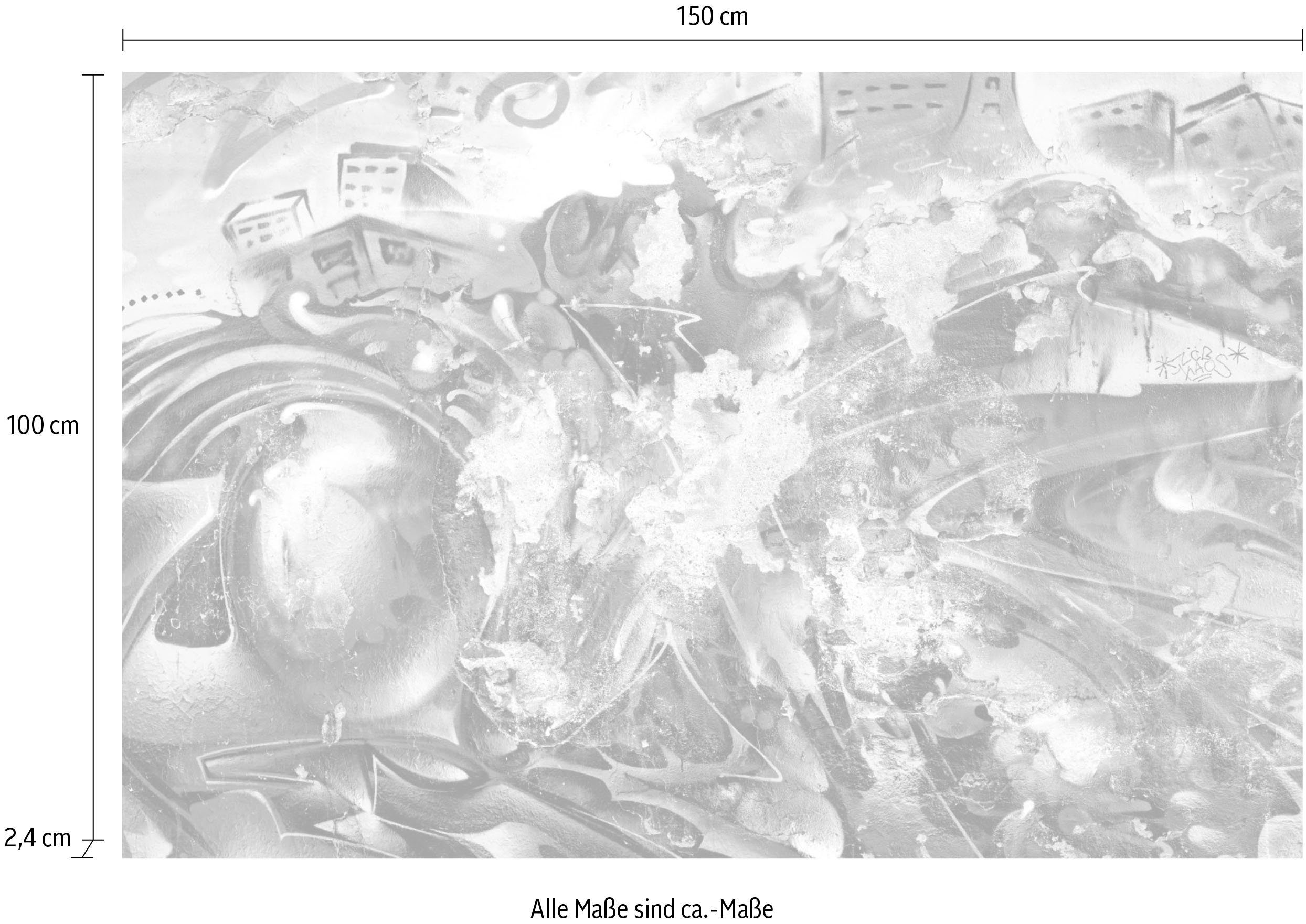queence Artprint op acrylglas Kunstwerk Fine Art-print in galeriekwaliteit