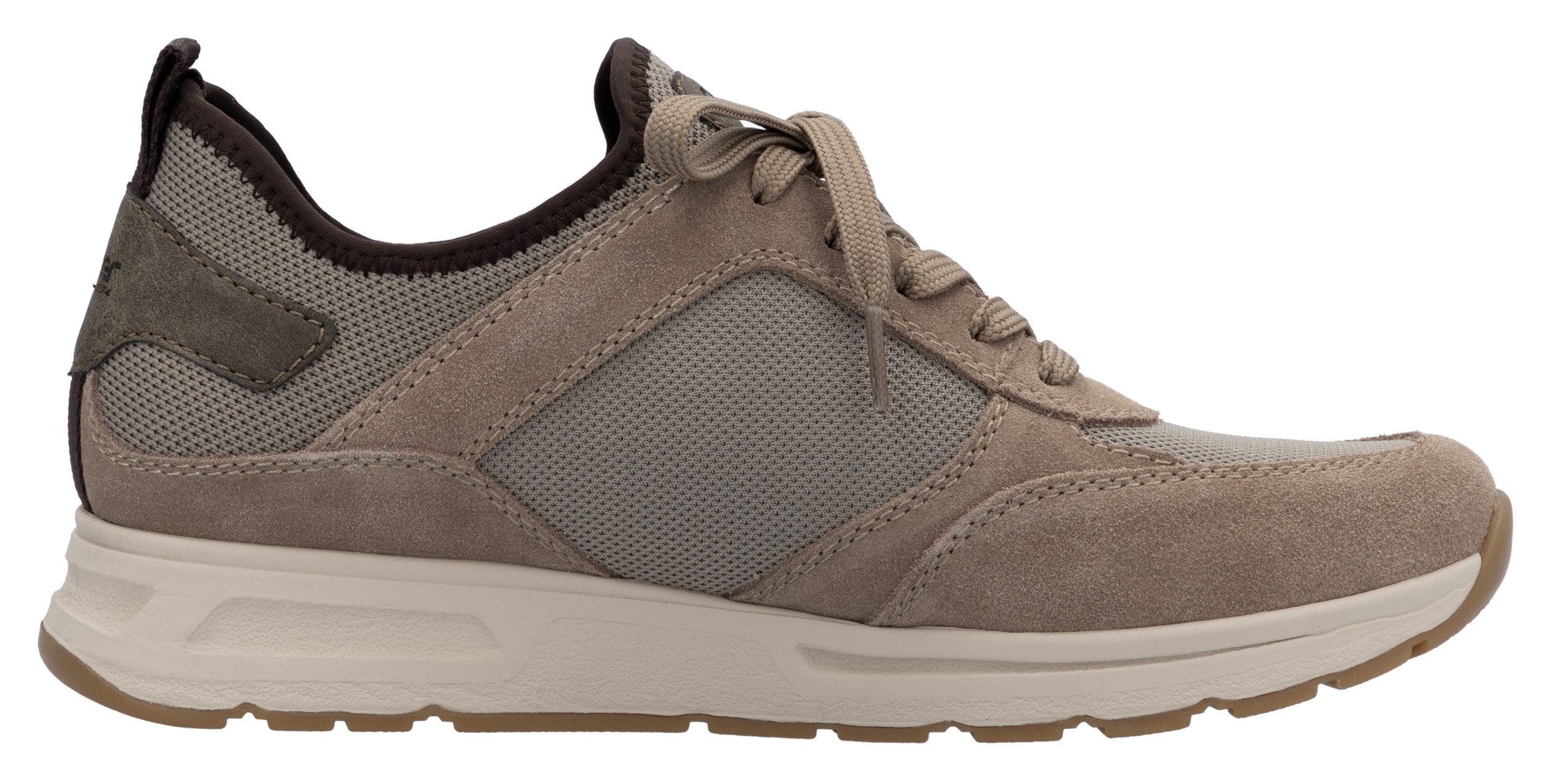 Rieker Slip-on sneakers , instapschoen, lage schoen, vrijetijdssneaker met vetelement