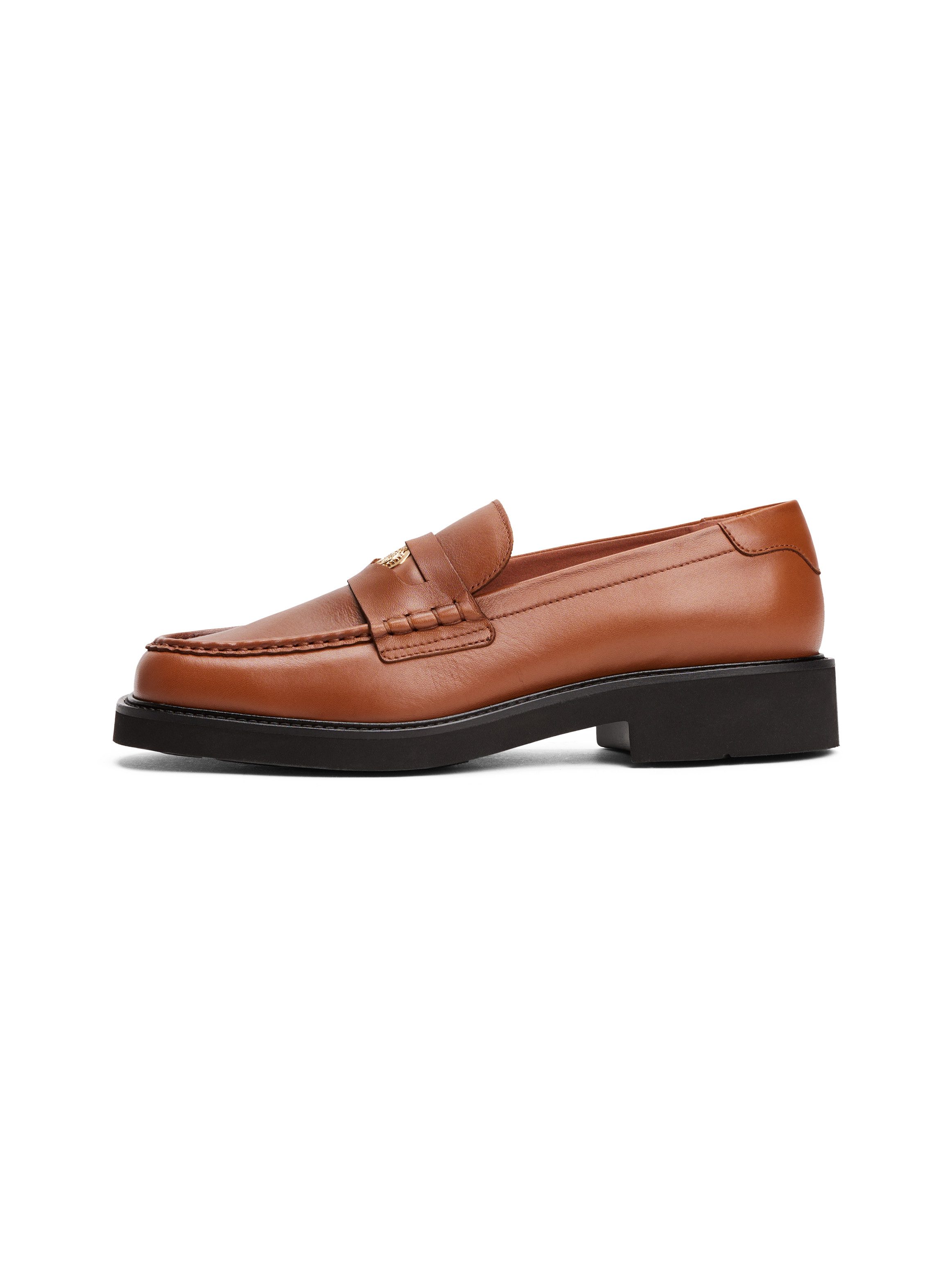 Tommy Hilfiger Loafers CREST SQUARISH TOE PENNY LOAFER