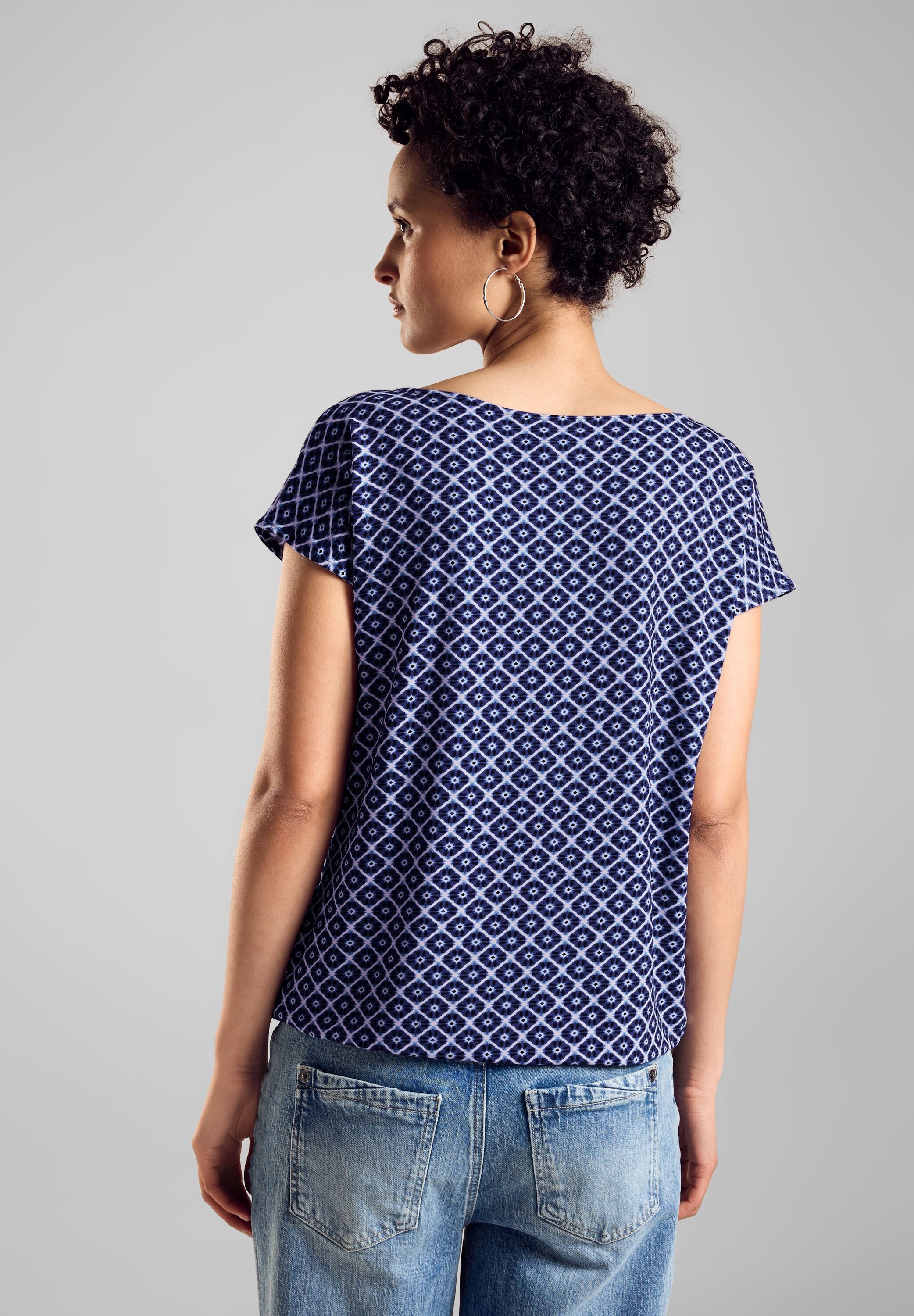 STREET ONE Shirttop met print all-over