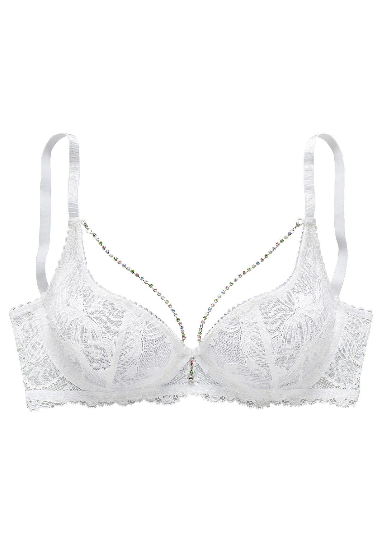Lascana Beugel-bh Dalia met elegante stras-details op de cup