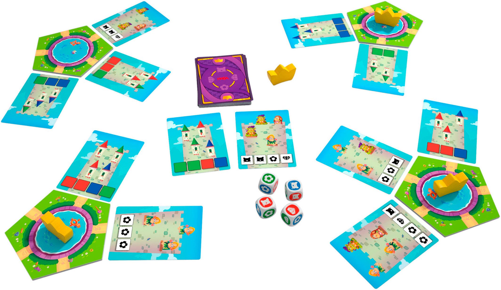 Haba Spel Dobbelsteen koning junior