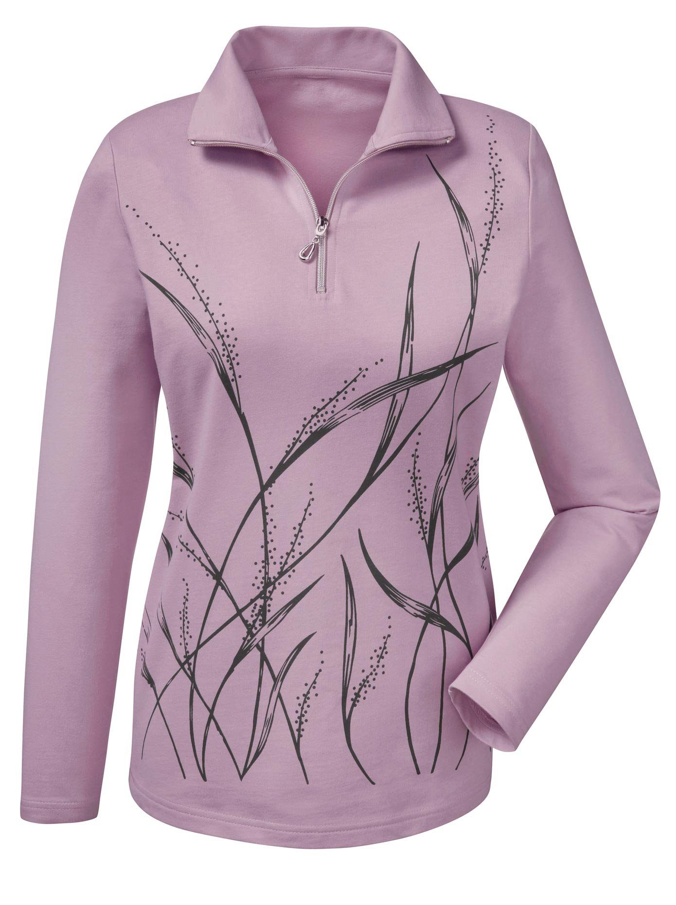 Classic Basics Poloshirt met lange mouwen Wintershirt (1-delig)