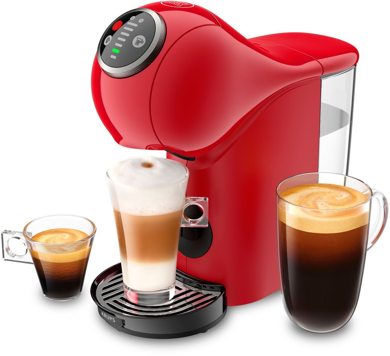 Nescafé Dolce Gusto Koffiecapsulemachine KP3405 Genio S Plus, Temperatuurkeuze, automatische uitschakeling, 0,8 liter waterreservoir